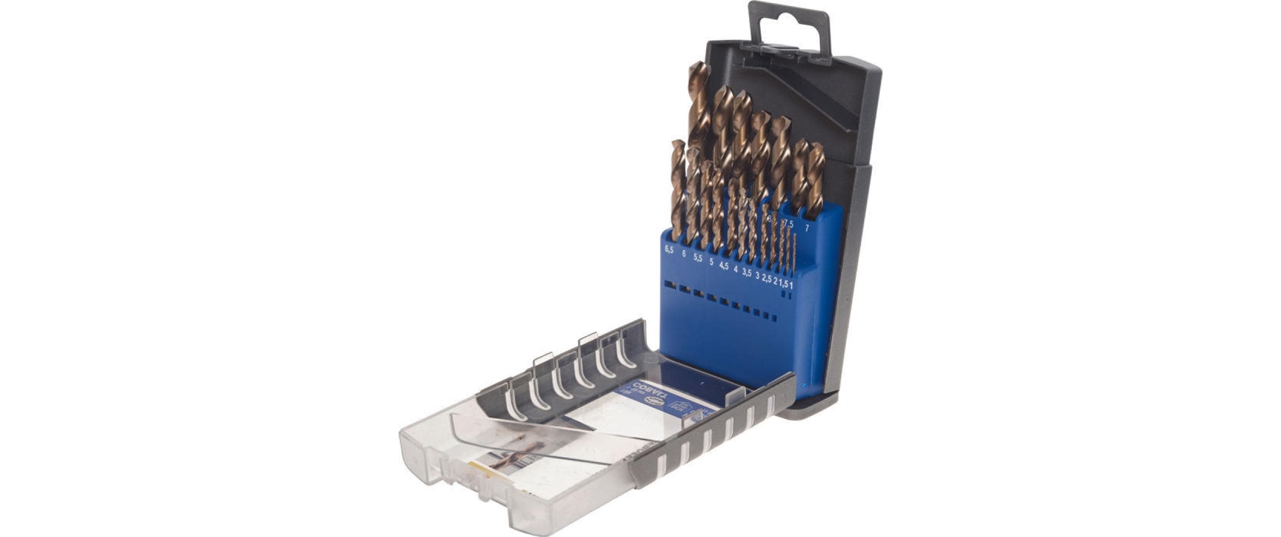 kwb Bohrer-Set COBALT HSS CO 19-teilig