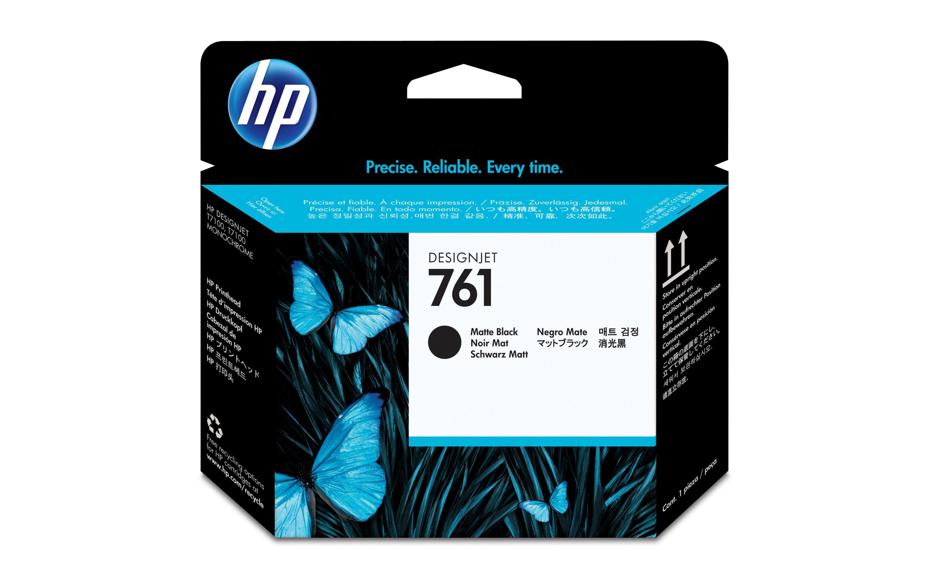 HP Druckkopf Nr. 761 (CH648A) Matte Black