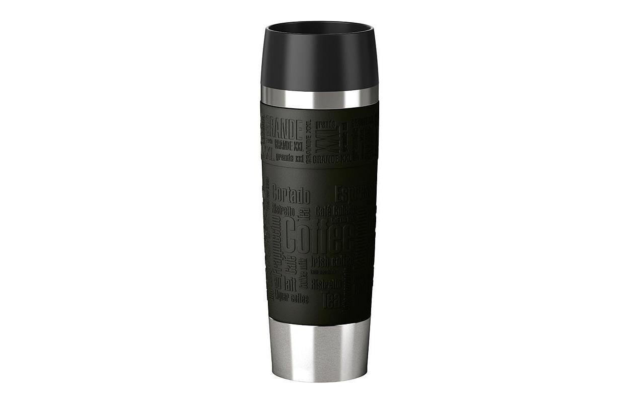Emsa Thermobecher Travel Mug Grande 500 ml, Schwarz