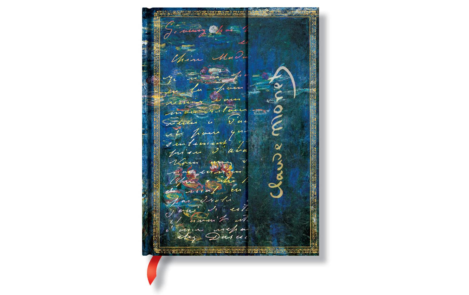 Paperblanks Notizbuch 125 mm x 180 mm Monet Seerosen