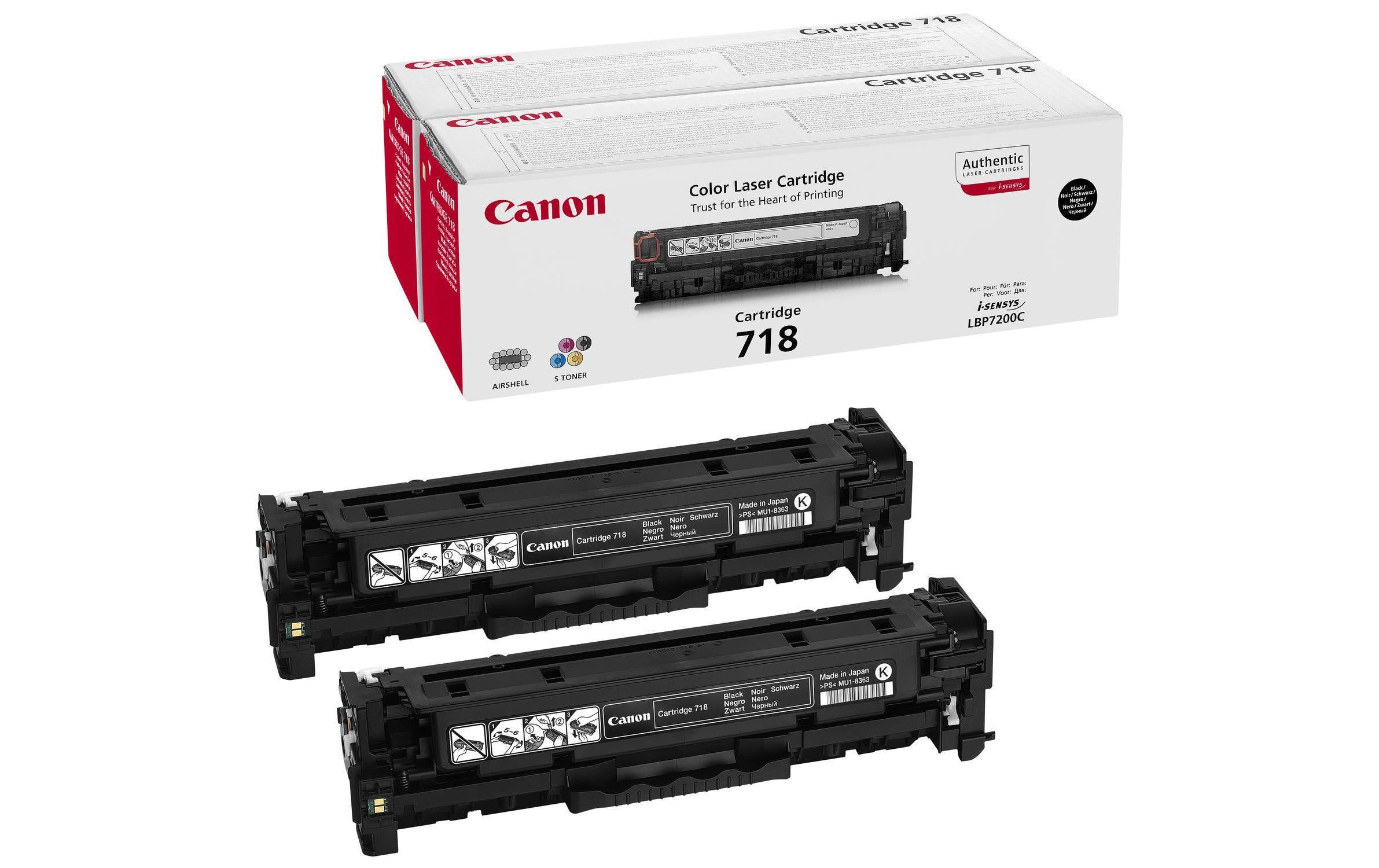 Canon Toner 718 / 2662B005 Black