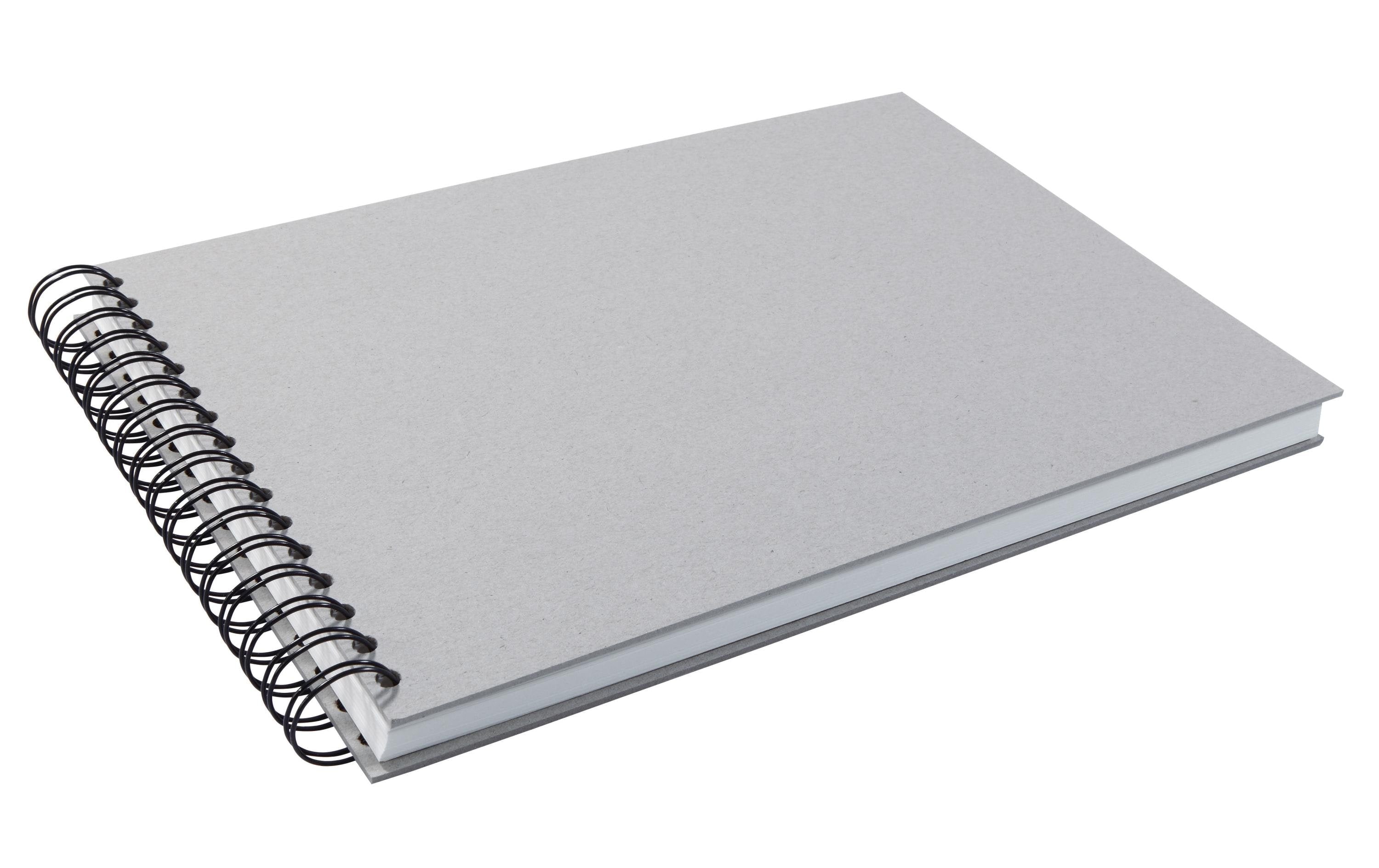 Sigel Notizbuch A4, Verschiedene Lineaturen, Grau