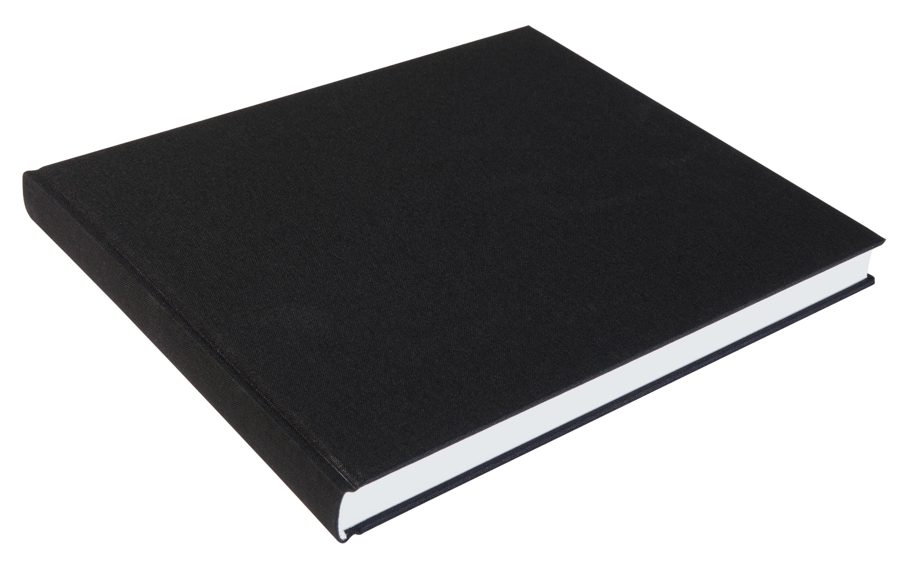 Sigel Notizbuch 24 x 20.6 cm, Blanko, Schwarz
