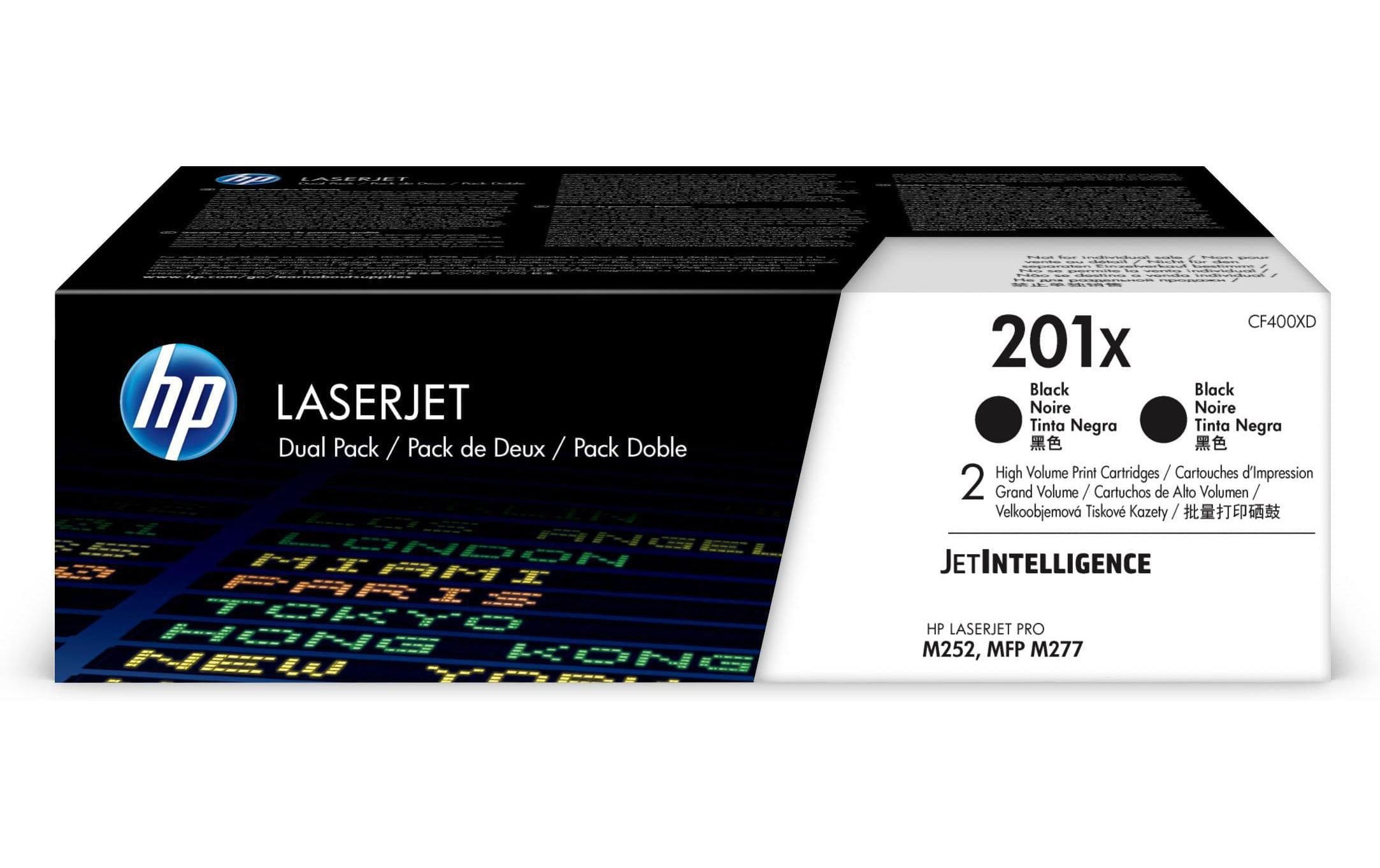 HP Toner Nr. 201X (CF400XD) Black
