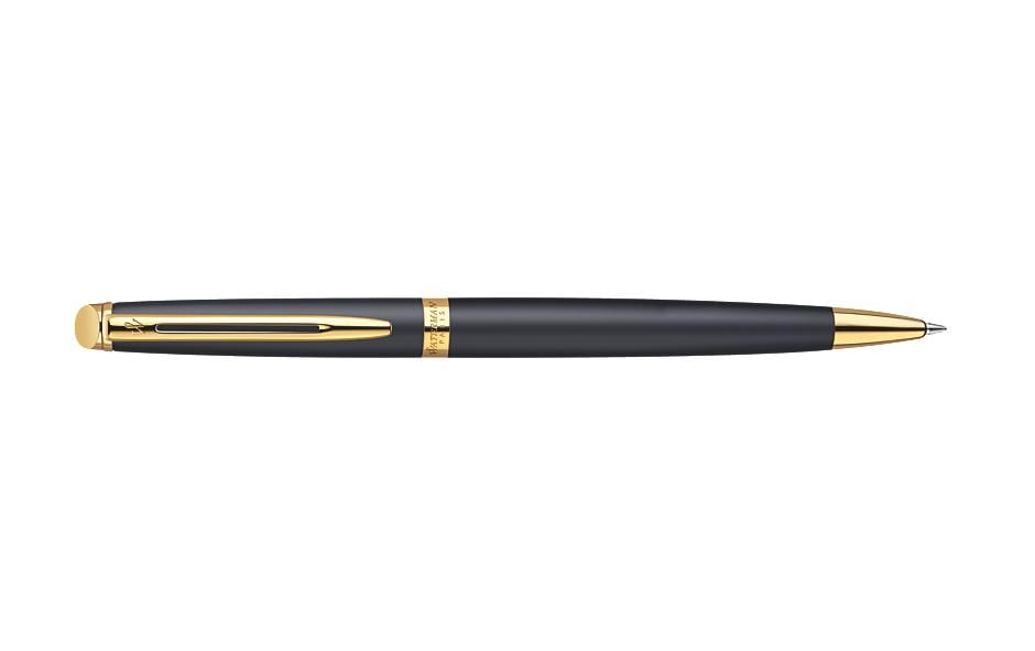 WATERMAN Kugelschreiber Hémisphère MS G.C. Medium (M), Gold/Schwarz