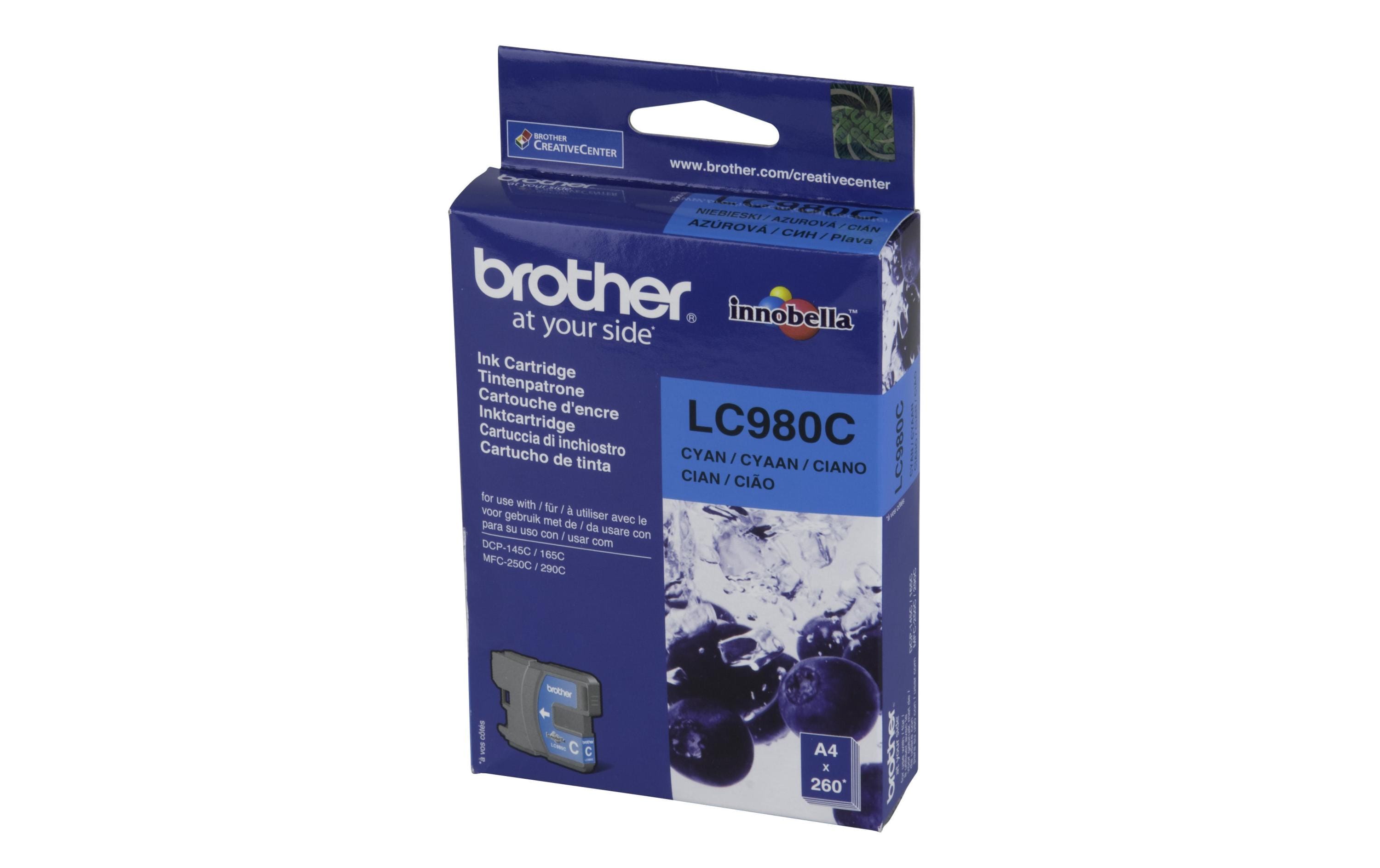 Brother Tinte LC-980C Cyan
