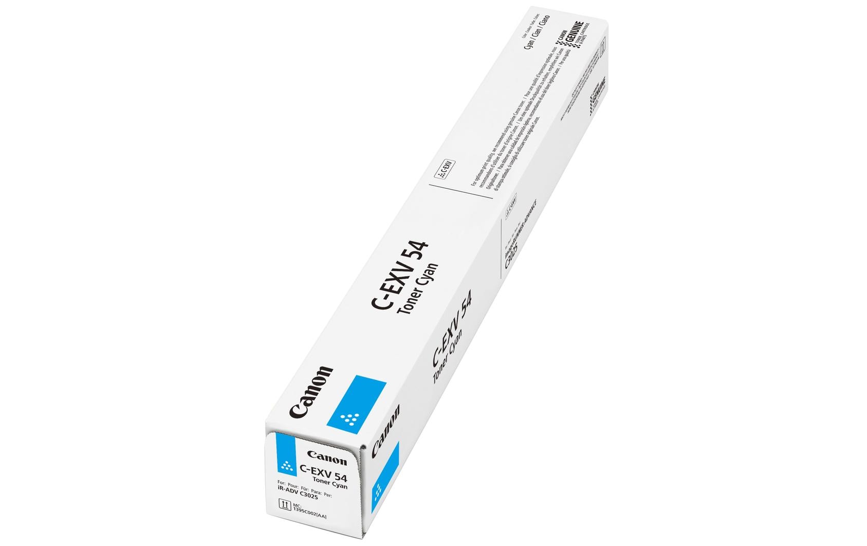 Canon Toner C-EXV 54 / 1395C002 Cyan