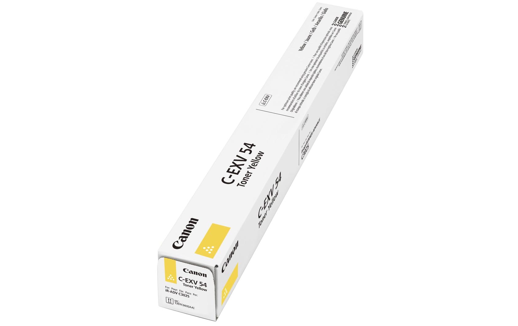 Canon Toner C-EXV 54 / 1397C002 Yellow
