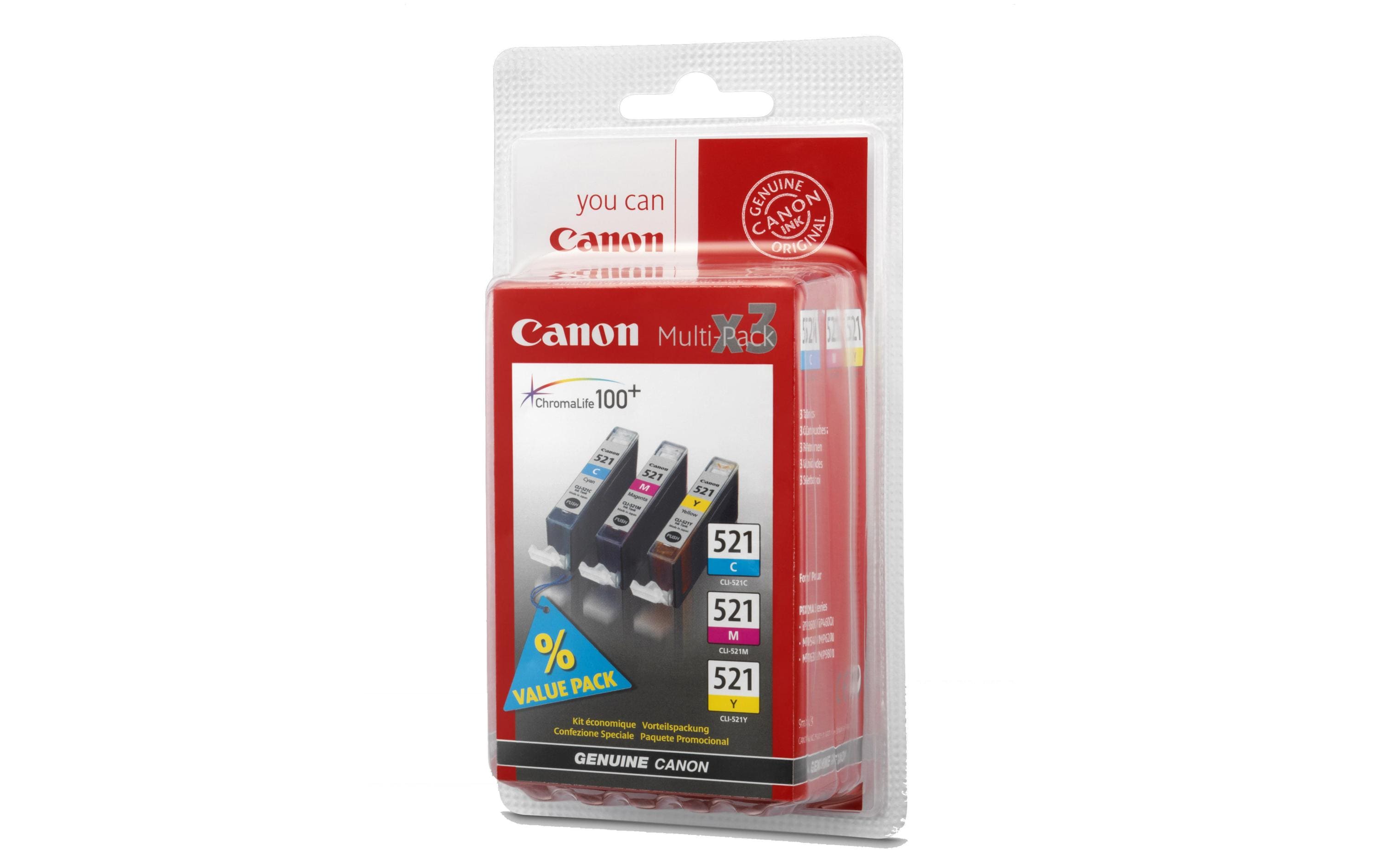 Canon Tintenset CLI-521PA