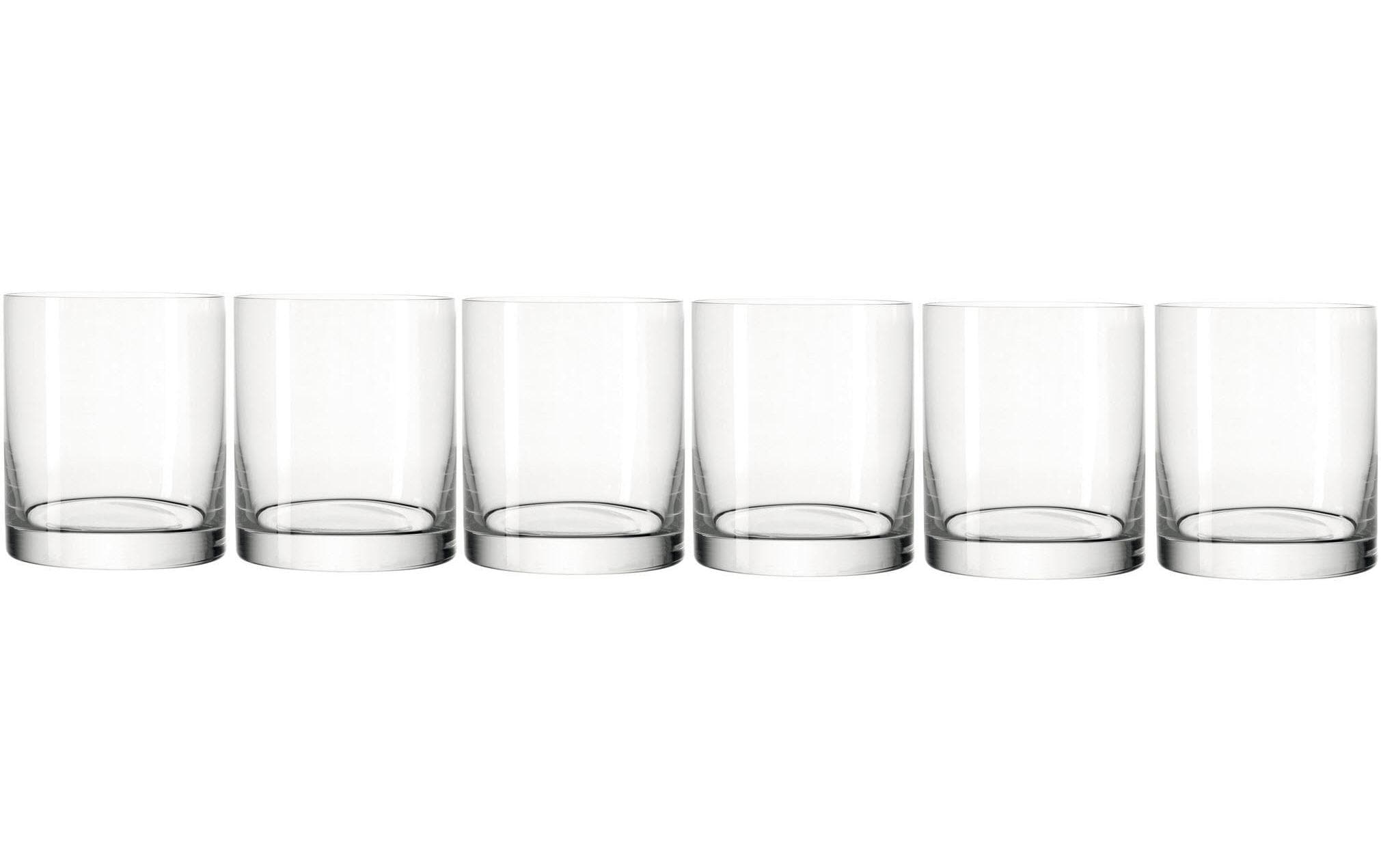 Leonardo Trinkglas Easy maxi 310 ml, 6 Stück, Transparent