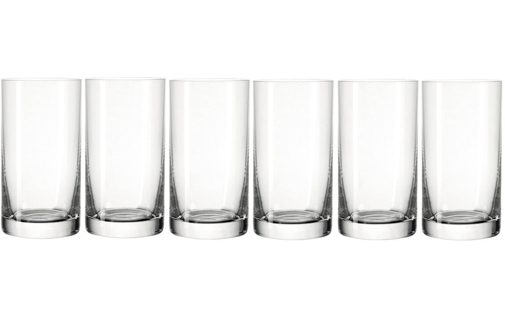 Leonardo Trinkglas Easy 260 ml, 6 Stück, Transparent