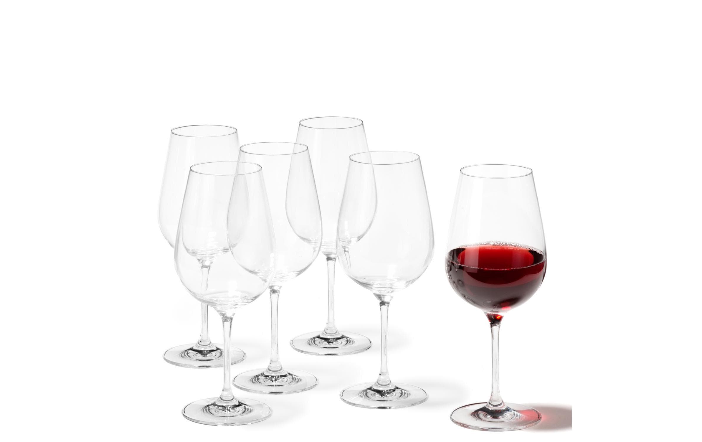 Leonardo Rotweinglas Tivoli 580 ml, 6 Stück, Transparent