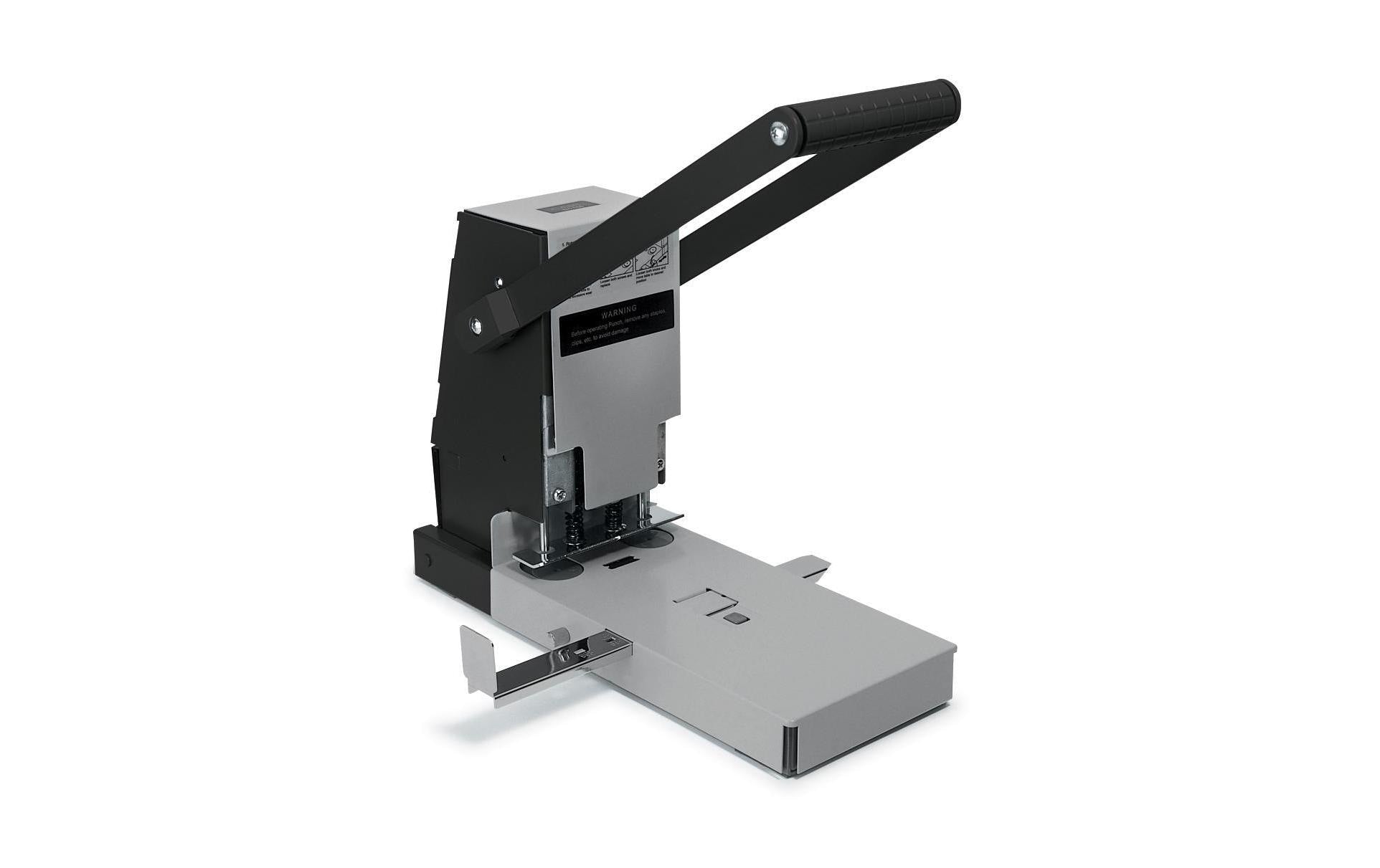 Rapesco Locher 2160 2-fach, 300 Blatt, Schwarz-Grau
