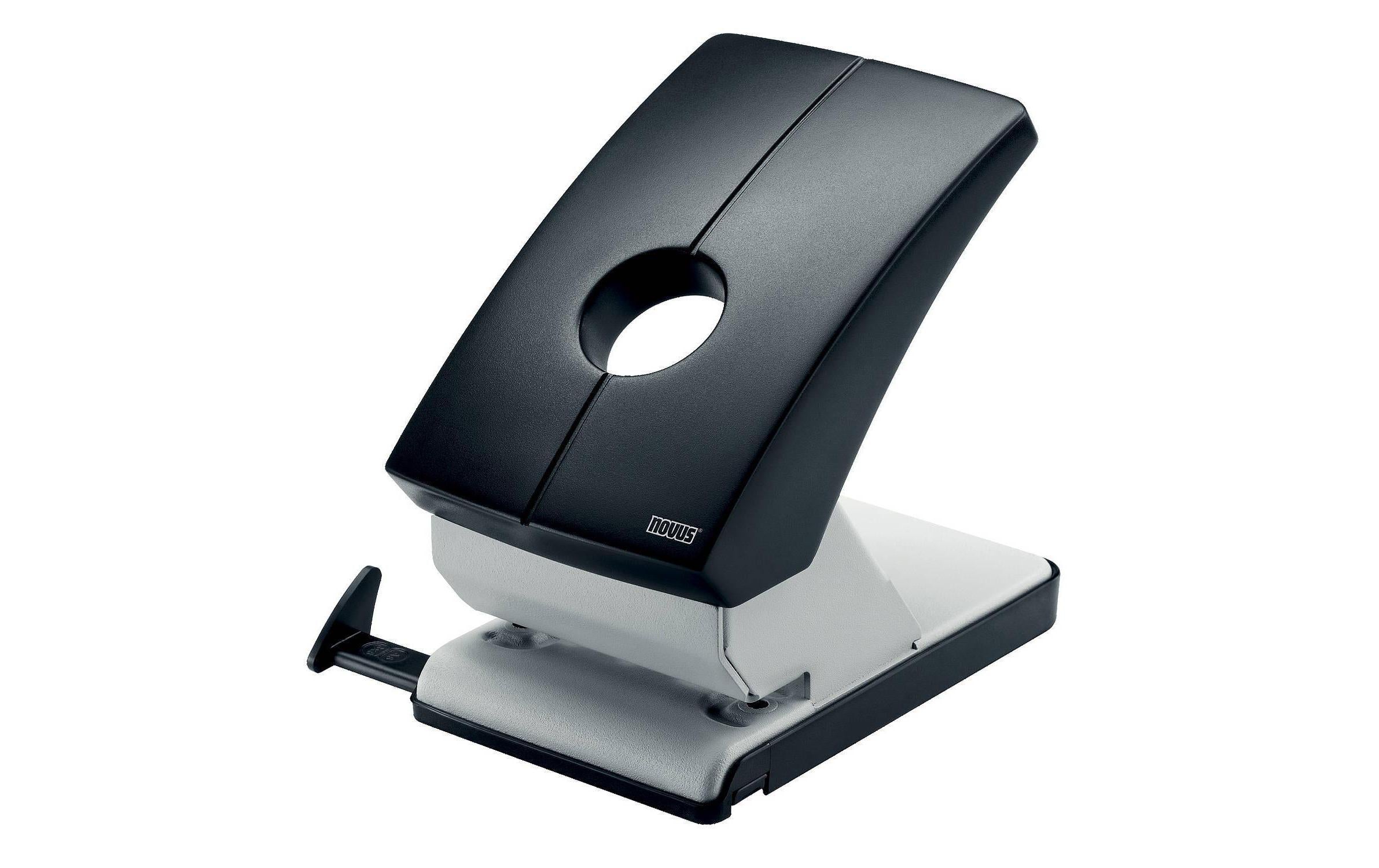 Novus Locher B 260 60 Blatt, Grau-Schwarz