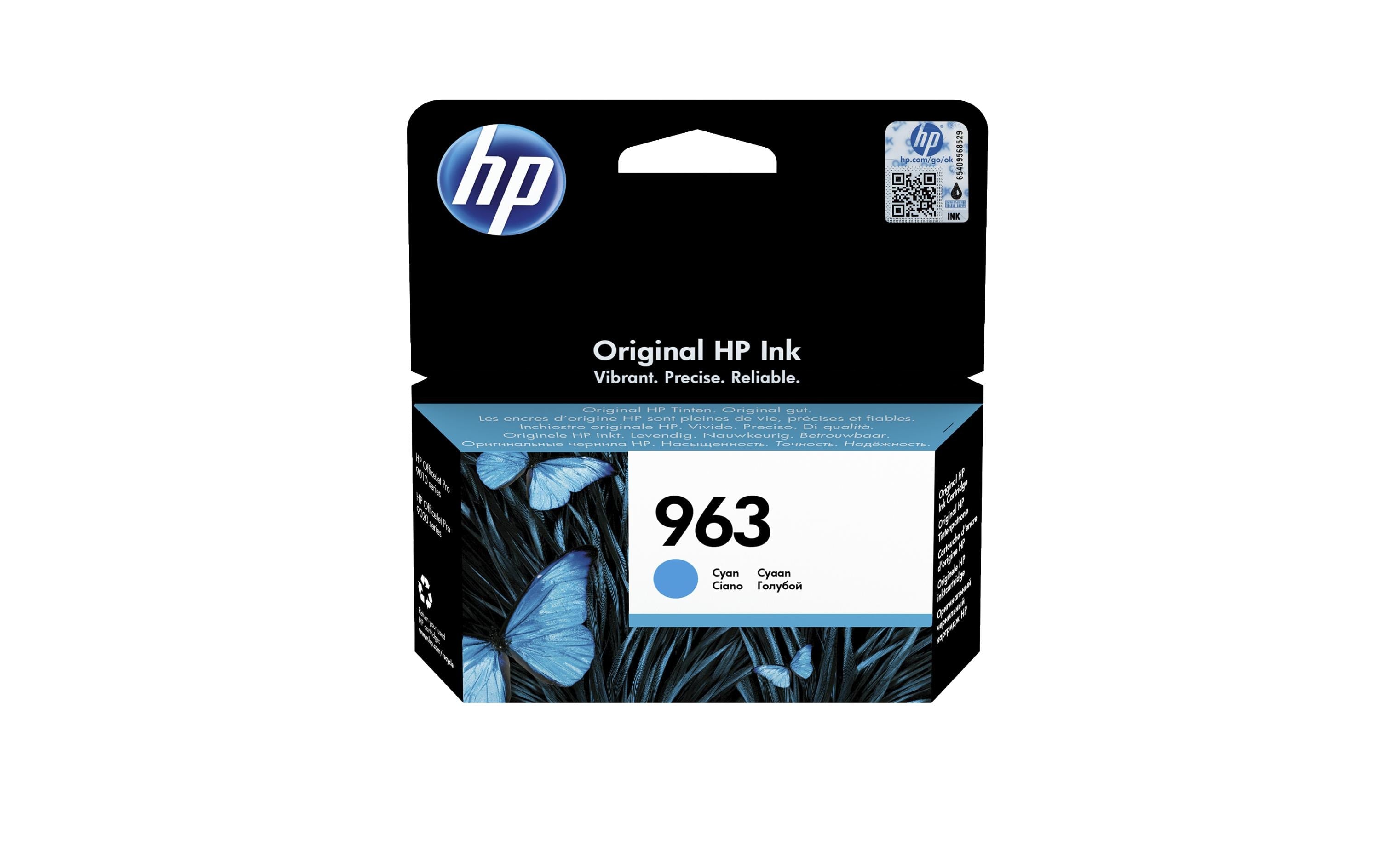 HP Tinte Nr. 963 (3JA23AE) Cyan