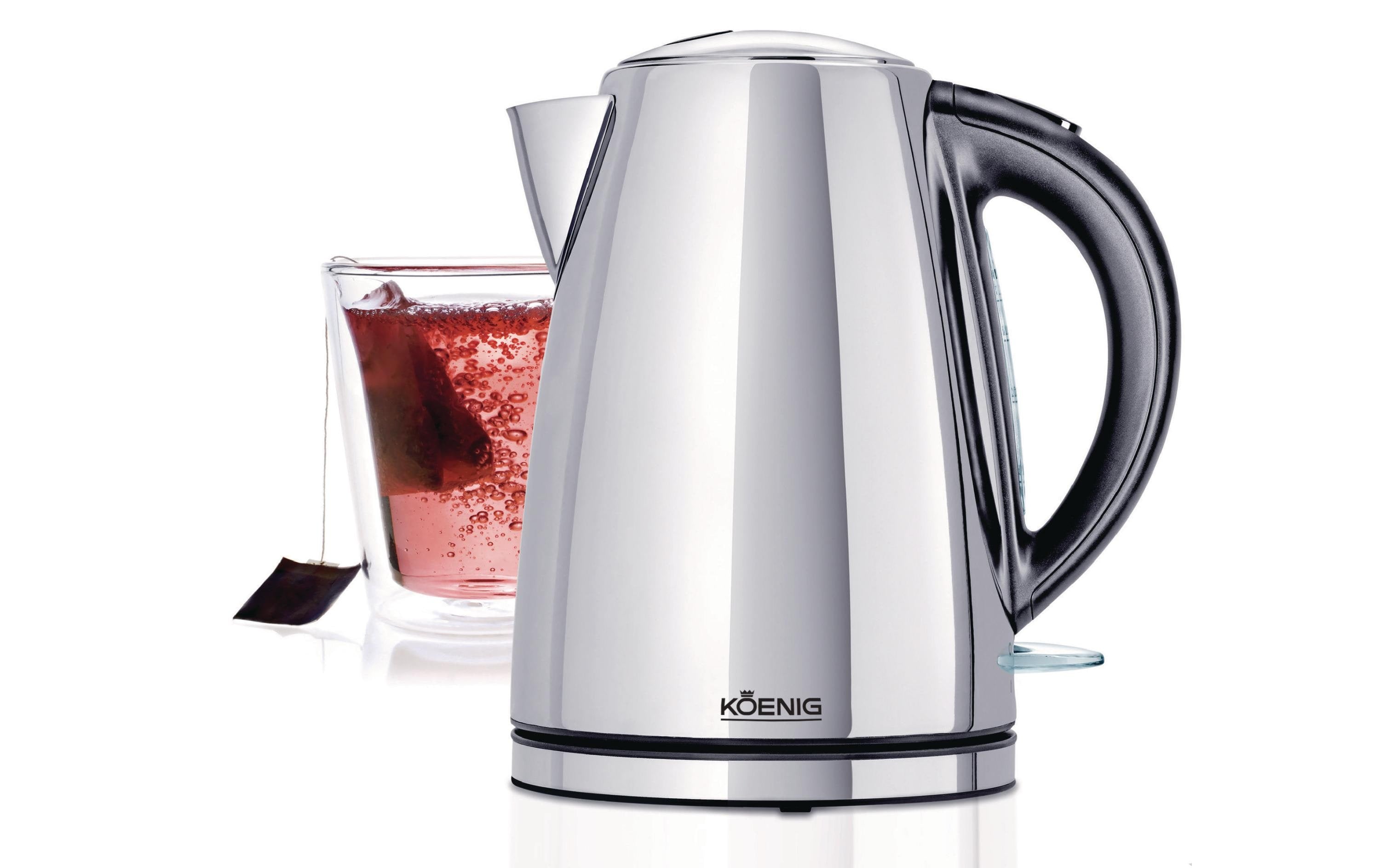 Koenig Wasserkocher Chrome Line 1.7 l, Chrom