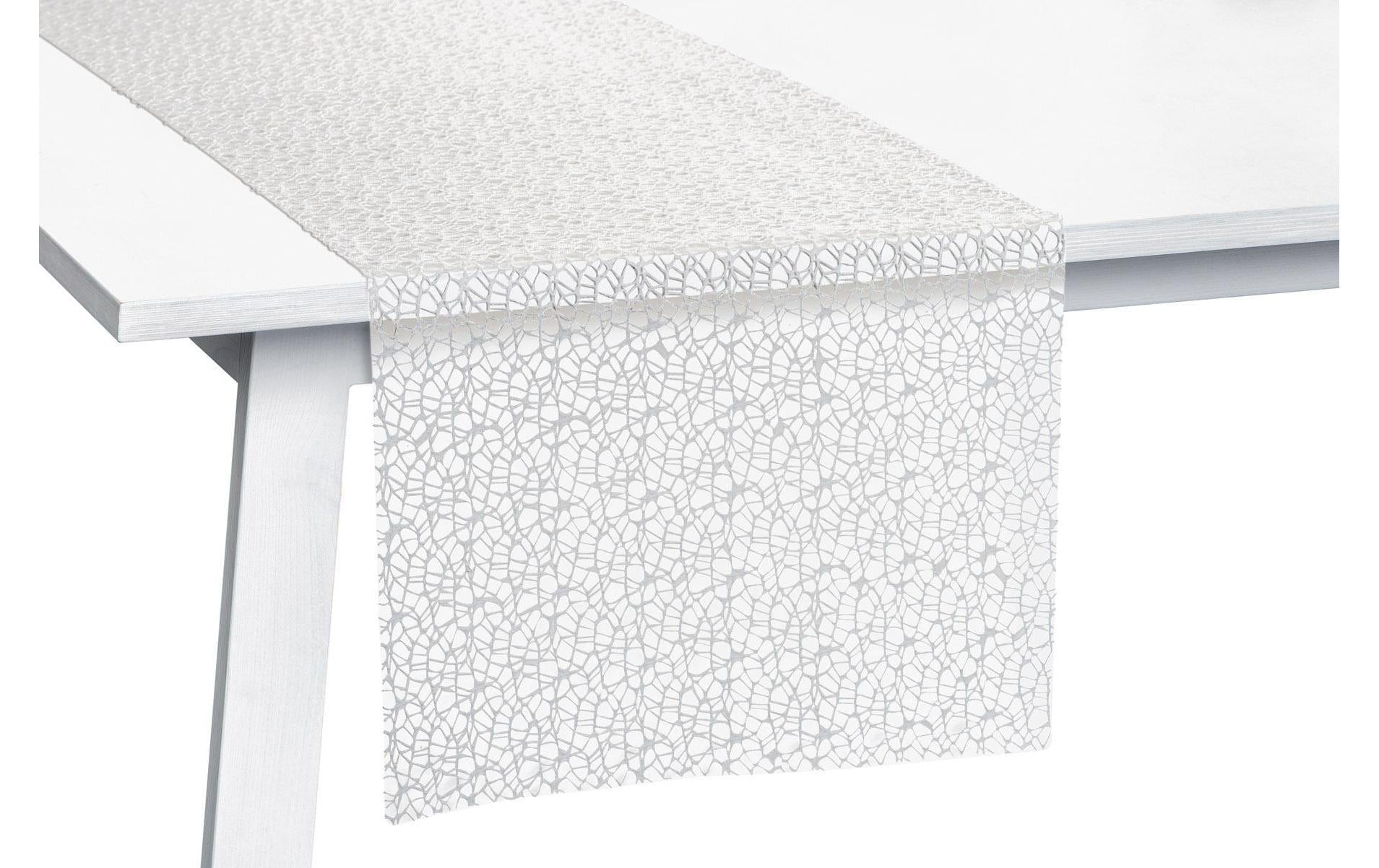 Pichler Tischband Network 30 cm x 2.6 m, Weiss