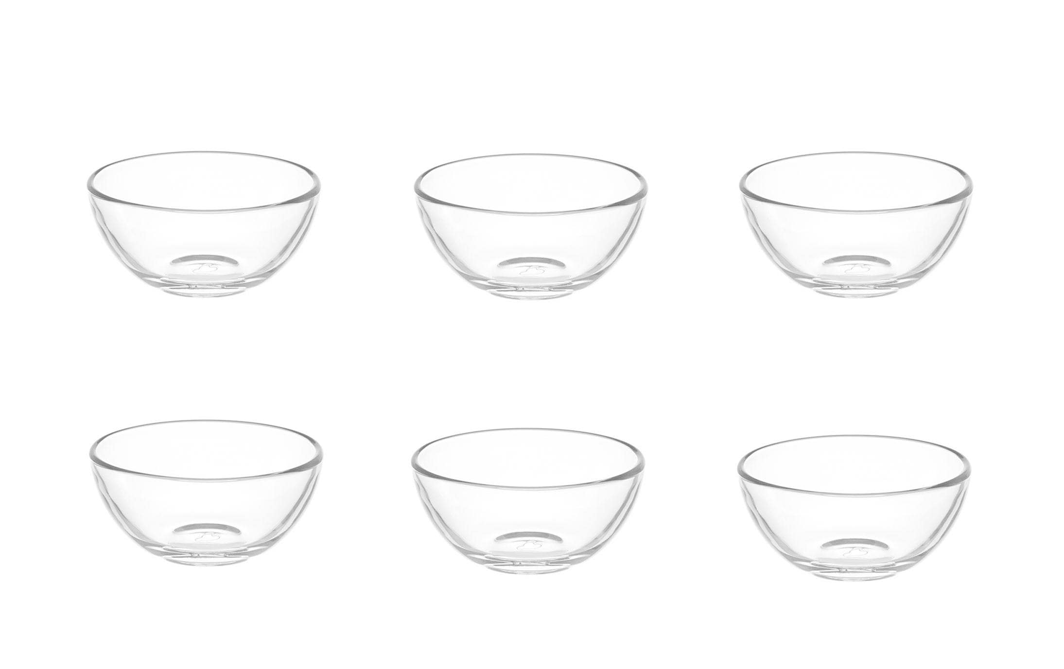 Leonardo Schale Cucina 10 cm, 6 Stück, Transparent