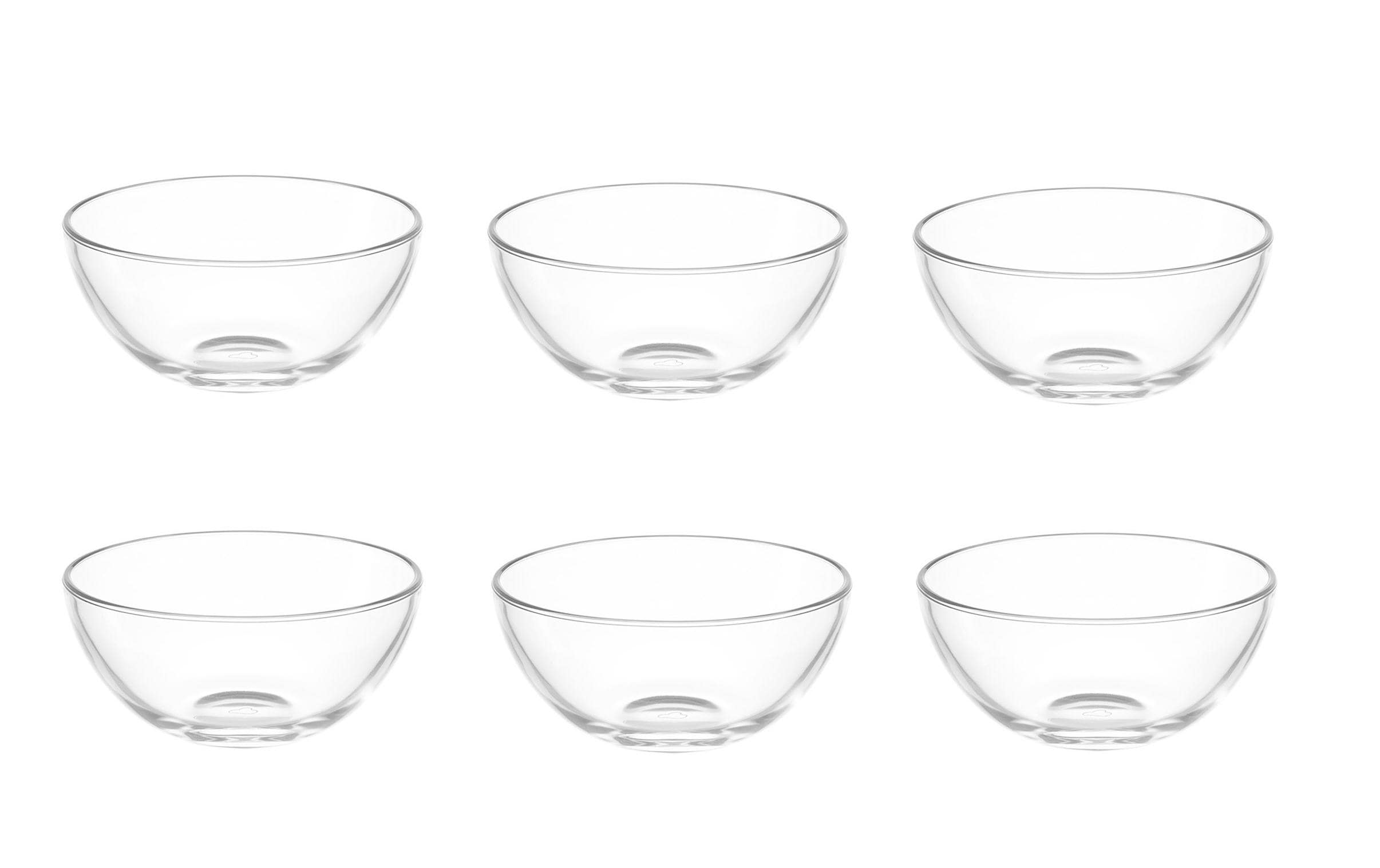 Leonardo Schale Cucina 14 cm, 6 Stück, Transparent