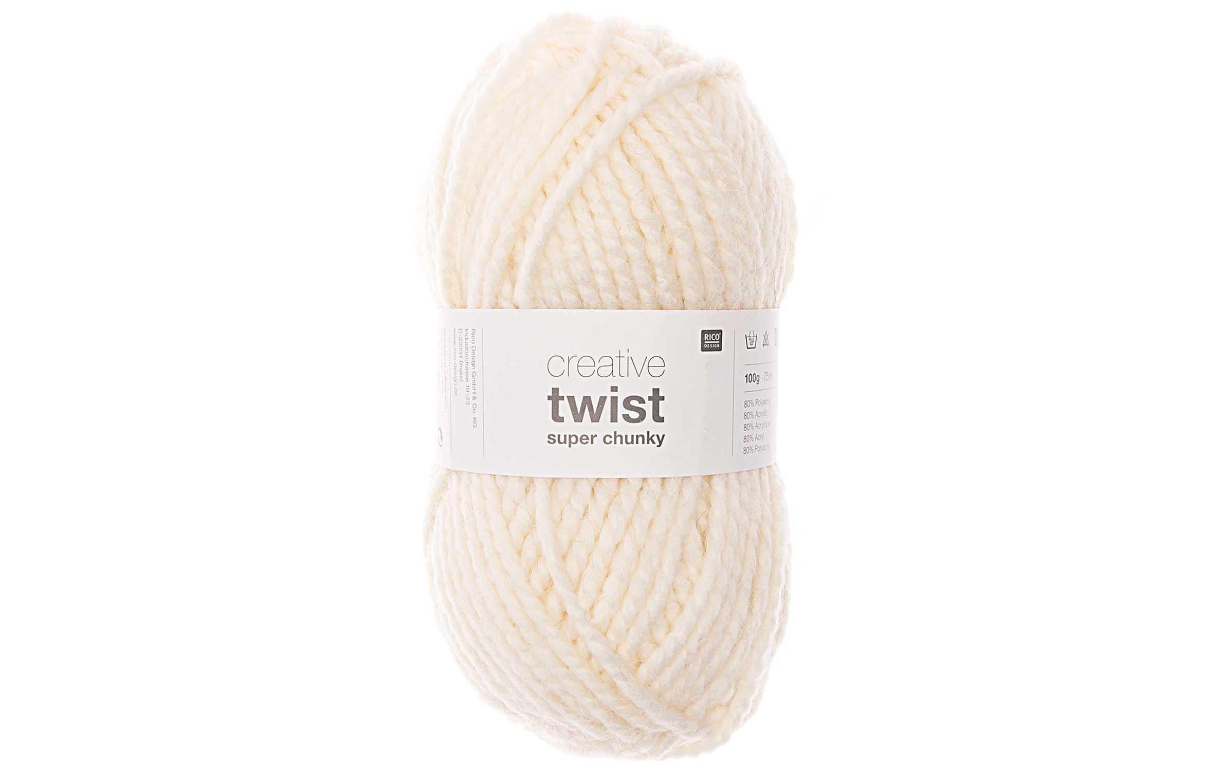 Rico Design Wolle Creative Twist Super Chunky 100 g Beige