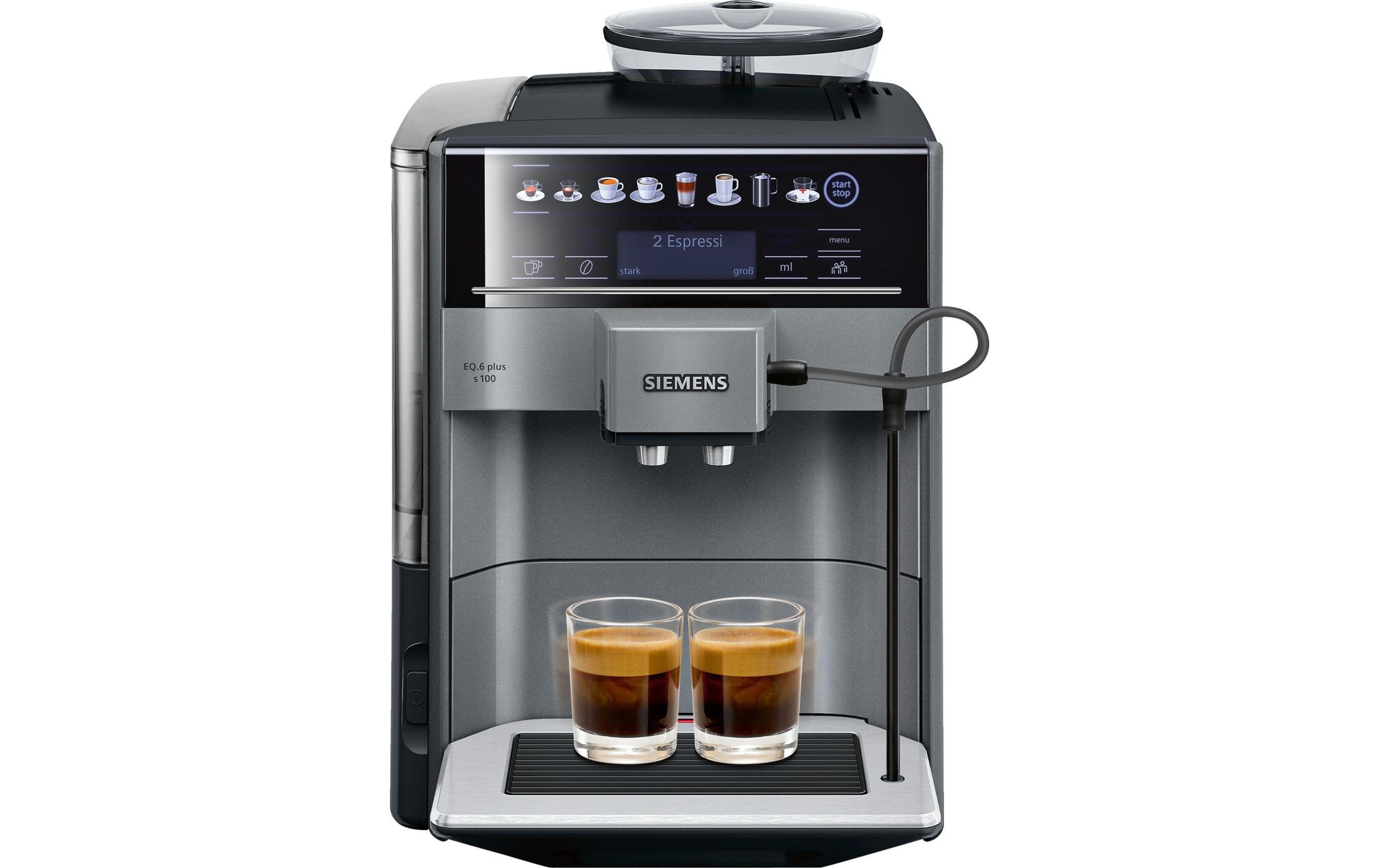 Siemens Kaffeevollautomat EQ.6 plus s100  Schwarz