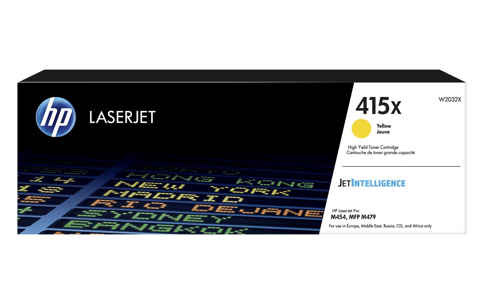 HP Toner Nr. 415X (W2032X) Yellow