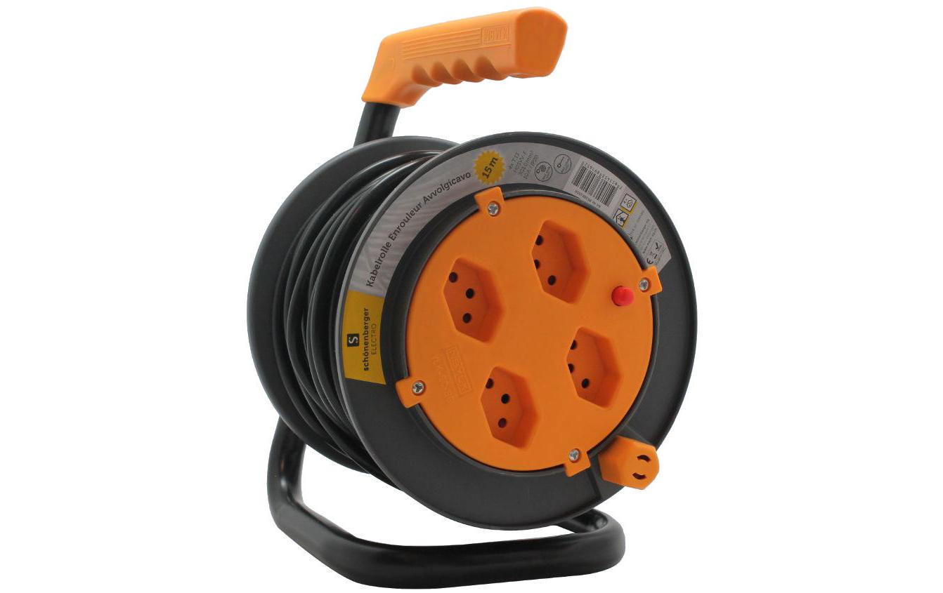 Schönenberger Kabelrolle 15 m Orange