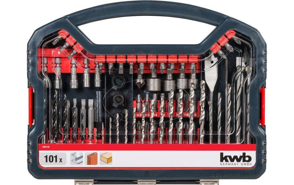 kwb Bohr- und Bitset 101-teilig