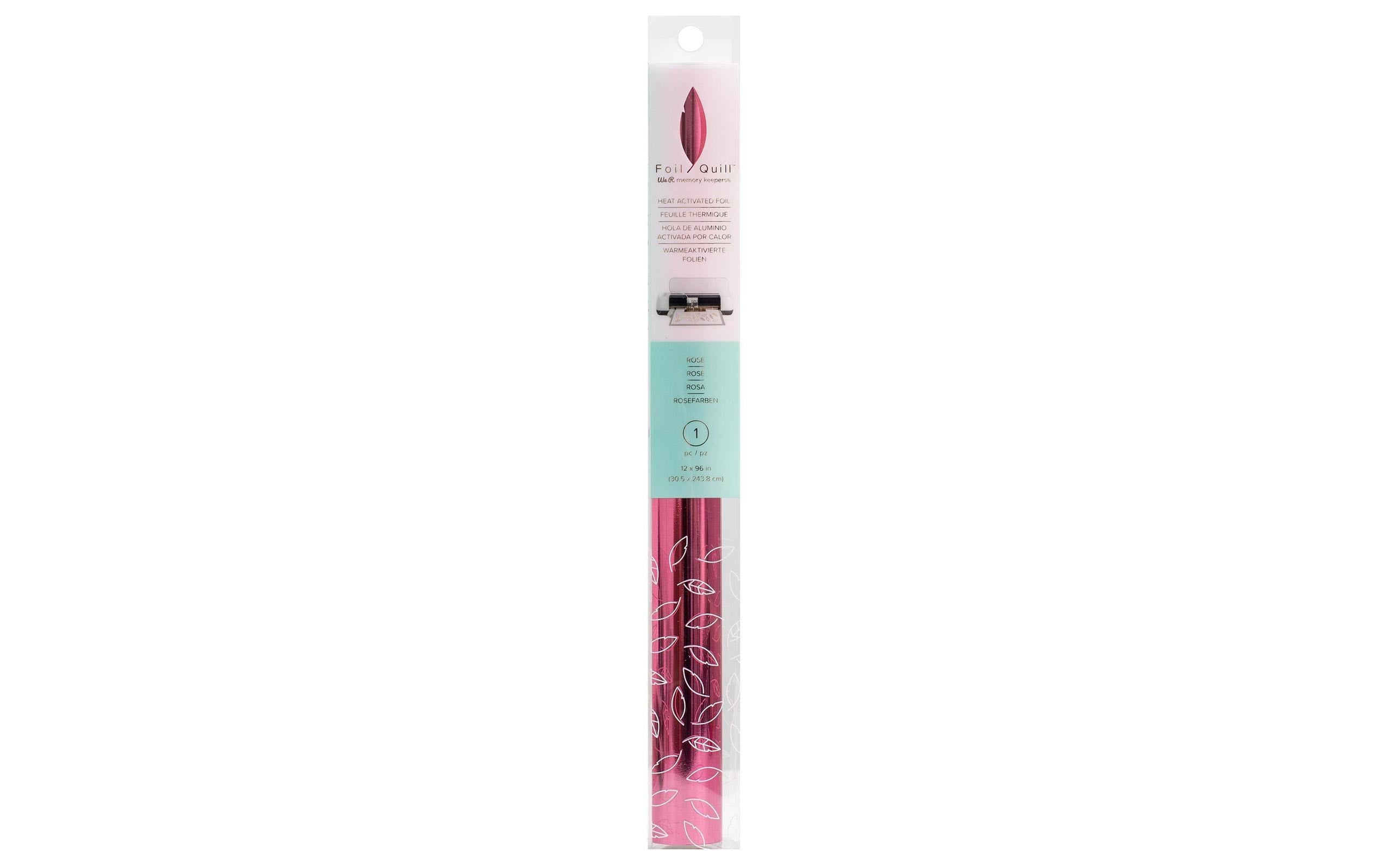 We R Memory Keepers Folie Foil Quill wärmeaktiviert, 1 Rolle, Pink