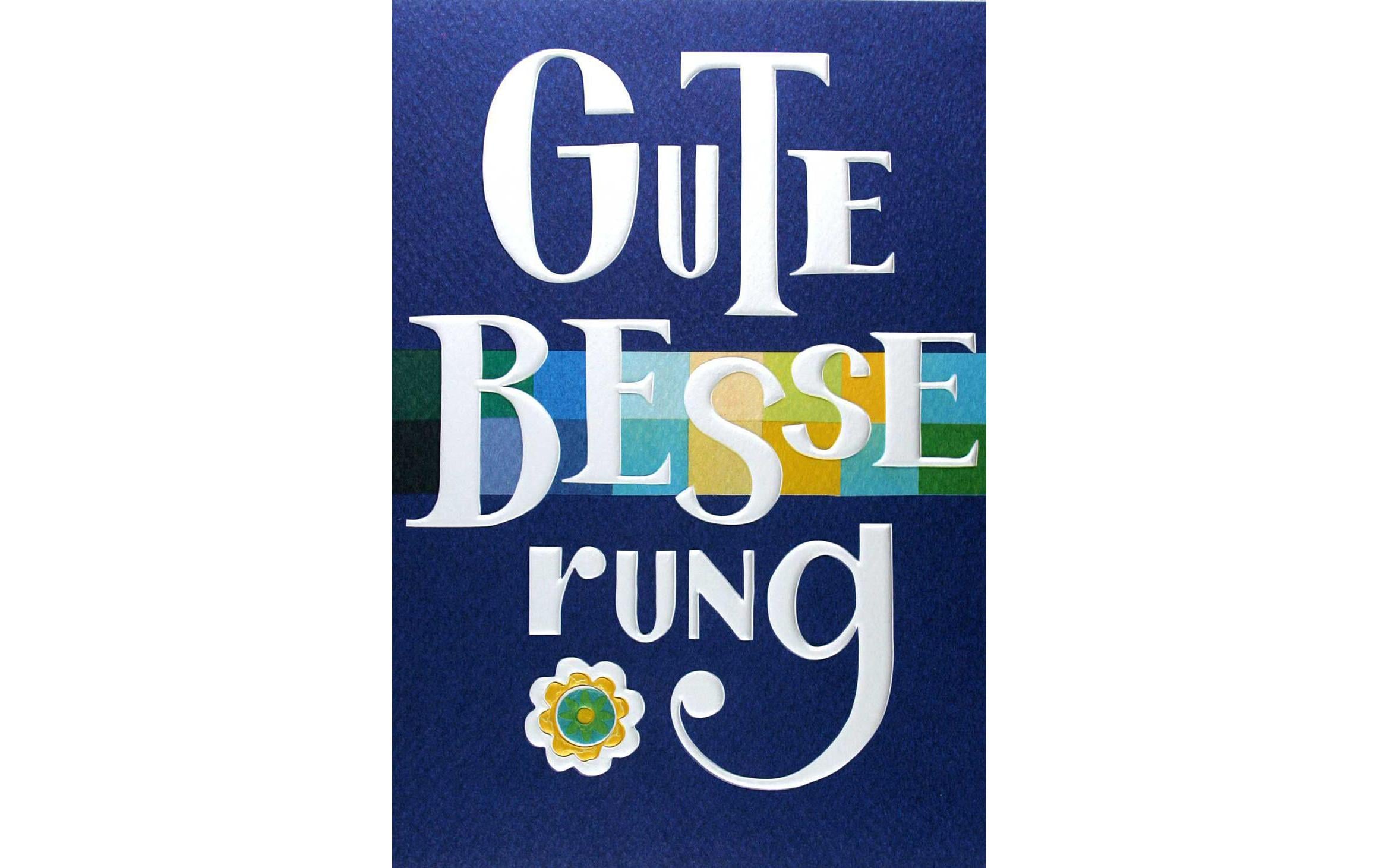 ABC Genesungskarte Gute Besserung