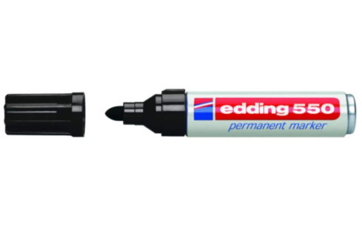 edding Permanent-Marker 550 Schwarz