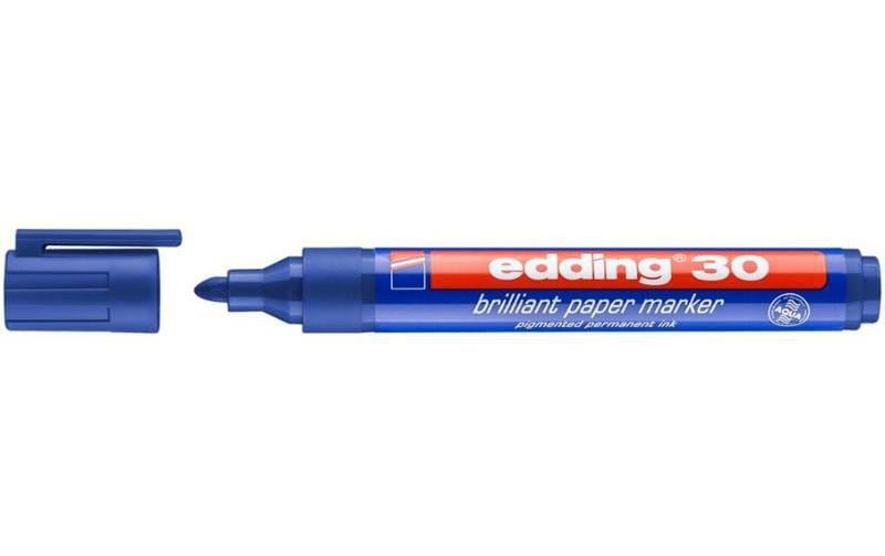 edding Permanent-Marker 30 Blau