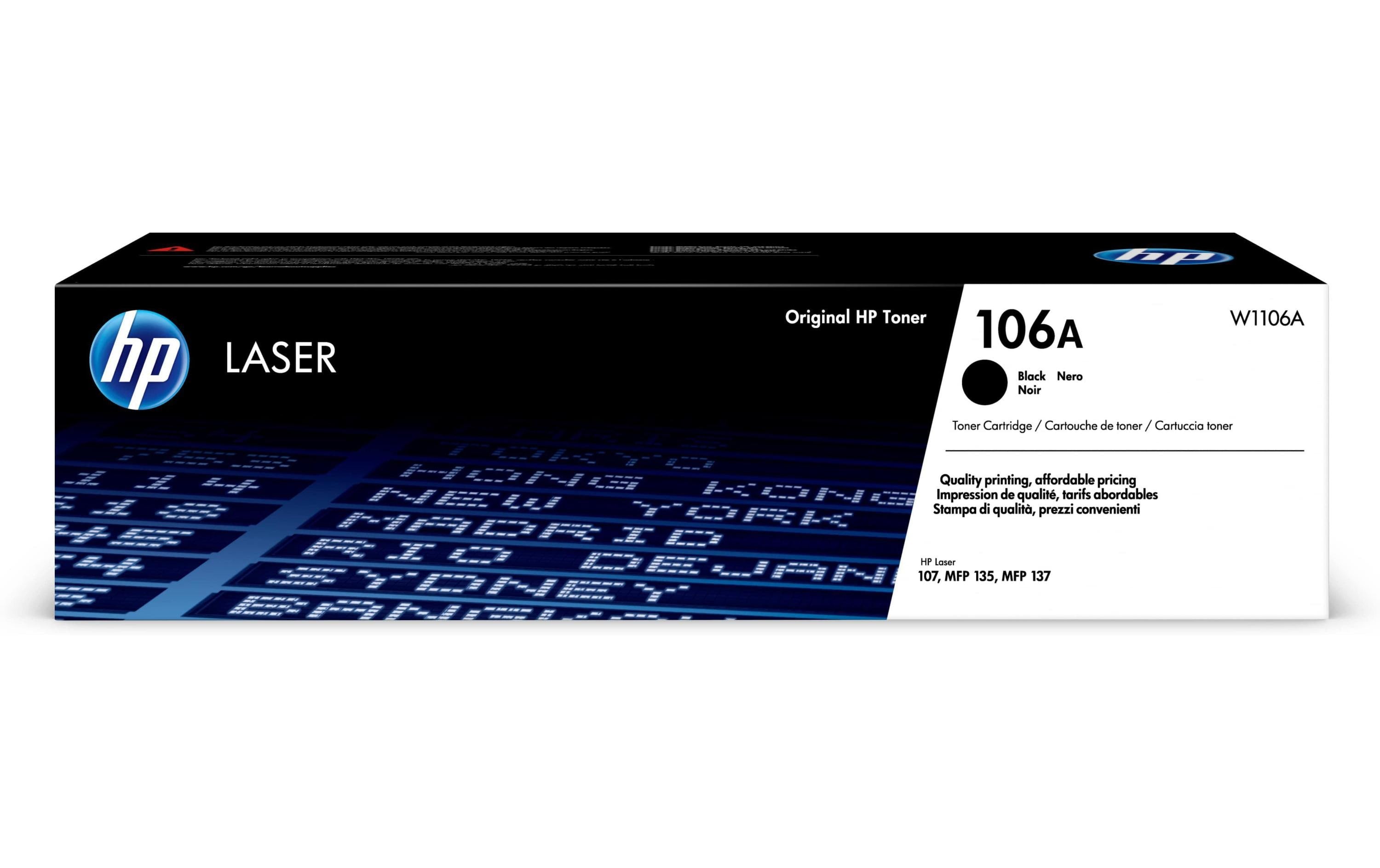 HP Toner NR. 106A (W1106A) Black