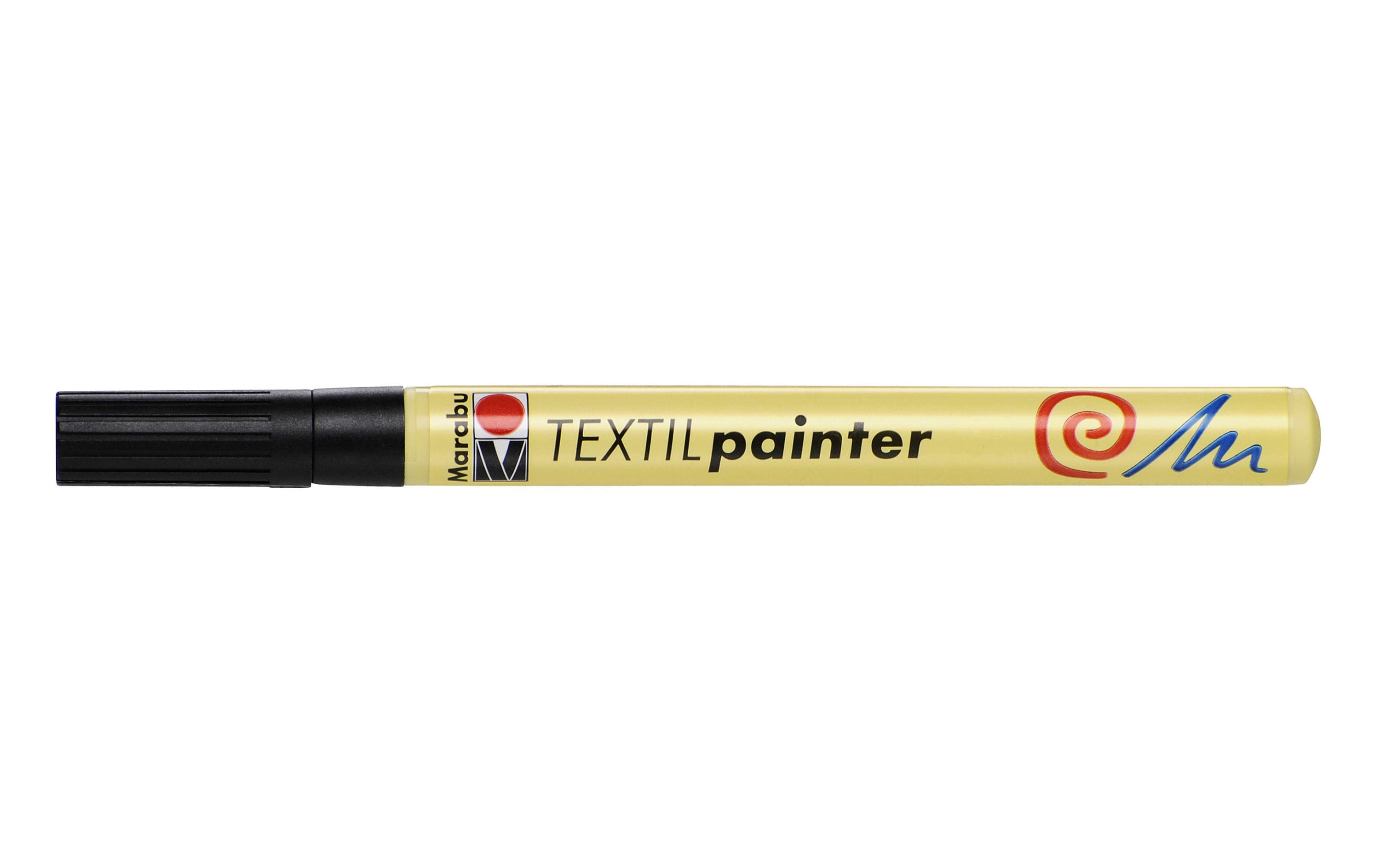 Marabu Textilmarker Painter 1-2 mm, Schwarz