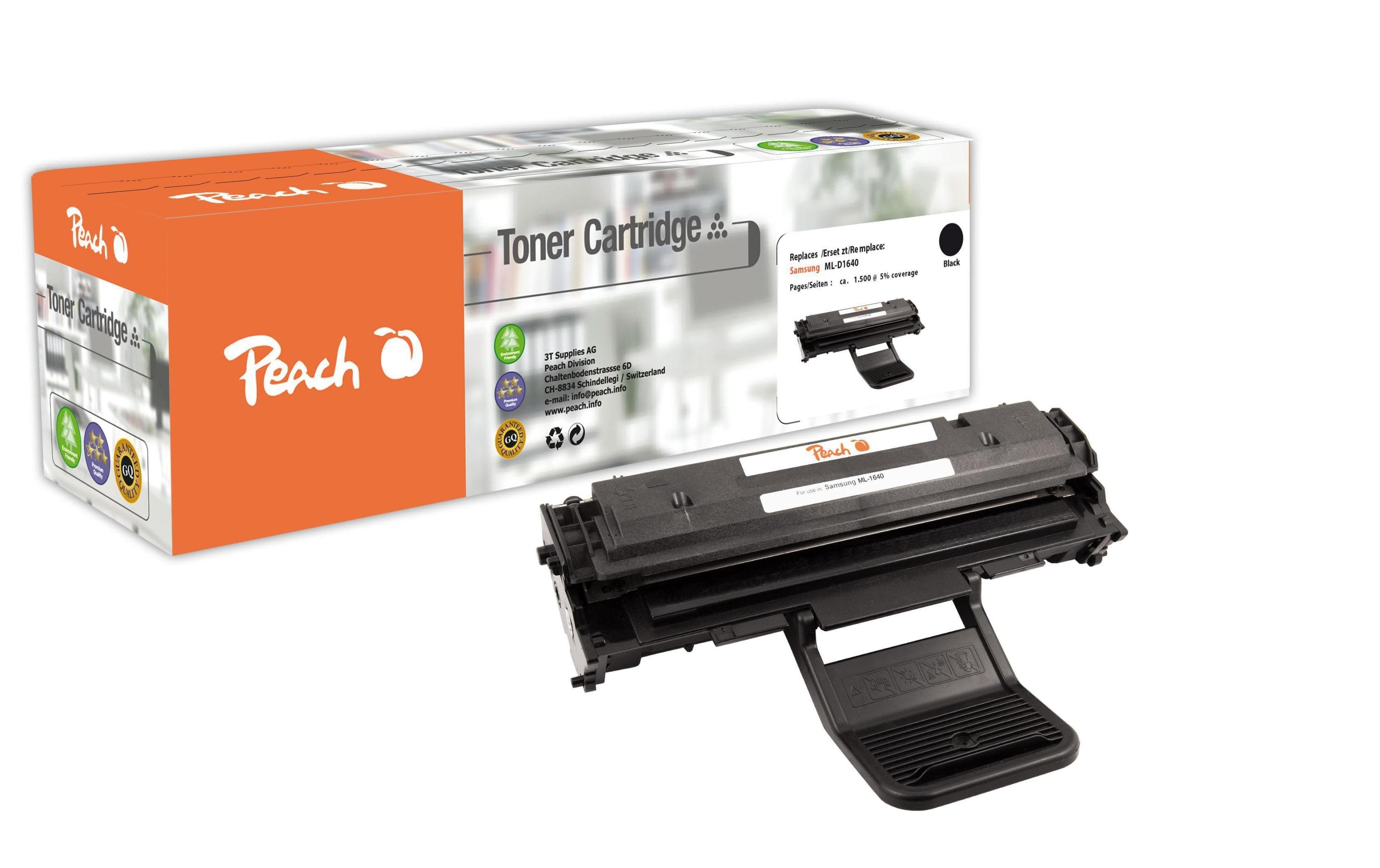 Peach Toner Samsung MLT-D1082 Black