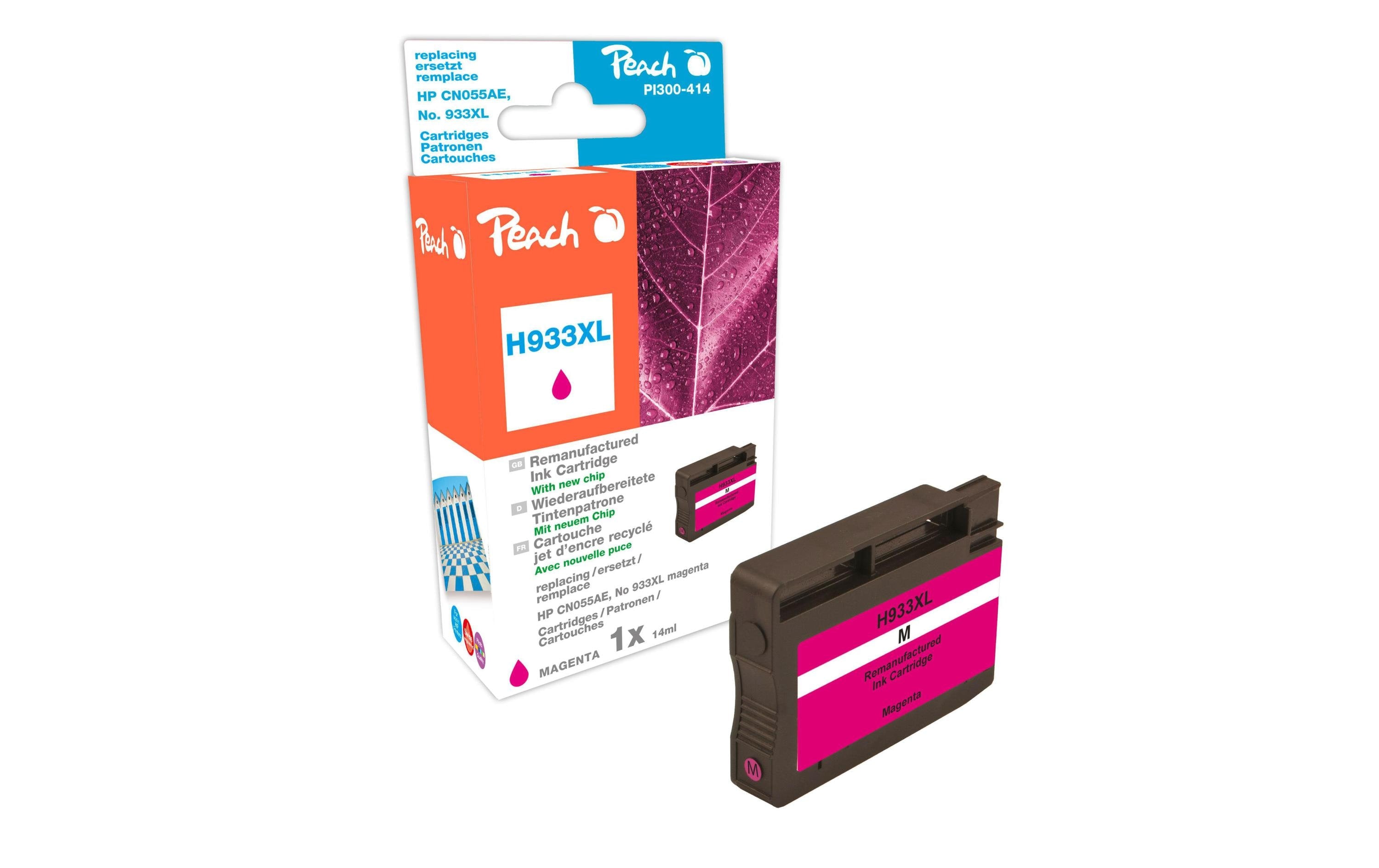 Peach Tinte HP Nr. 933XL (CN055AEE) Magenta