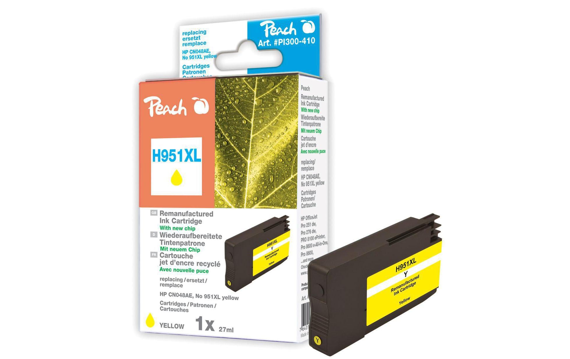 Peach Tinte HP Nr. 951XL (CN048AE) Yellow