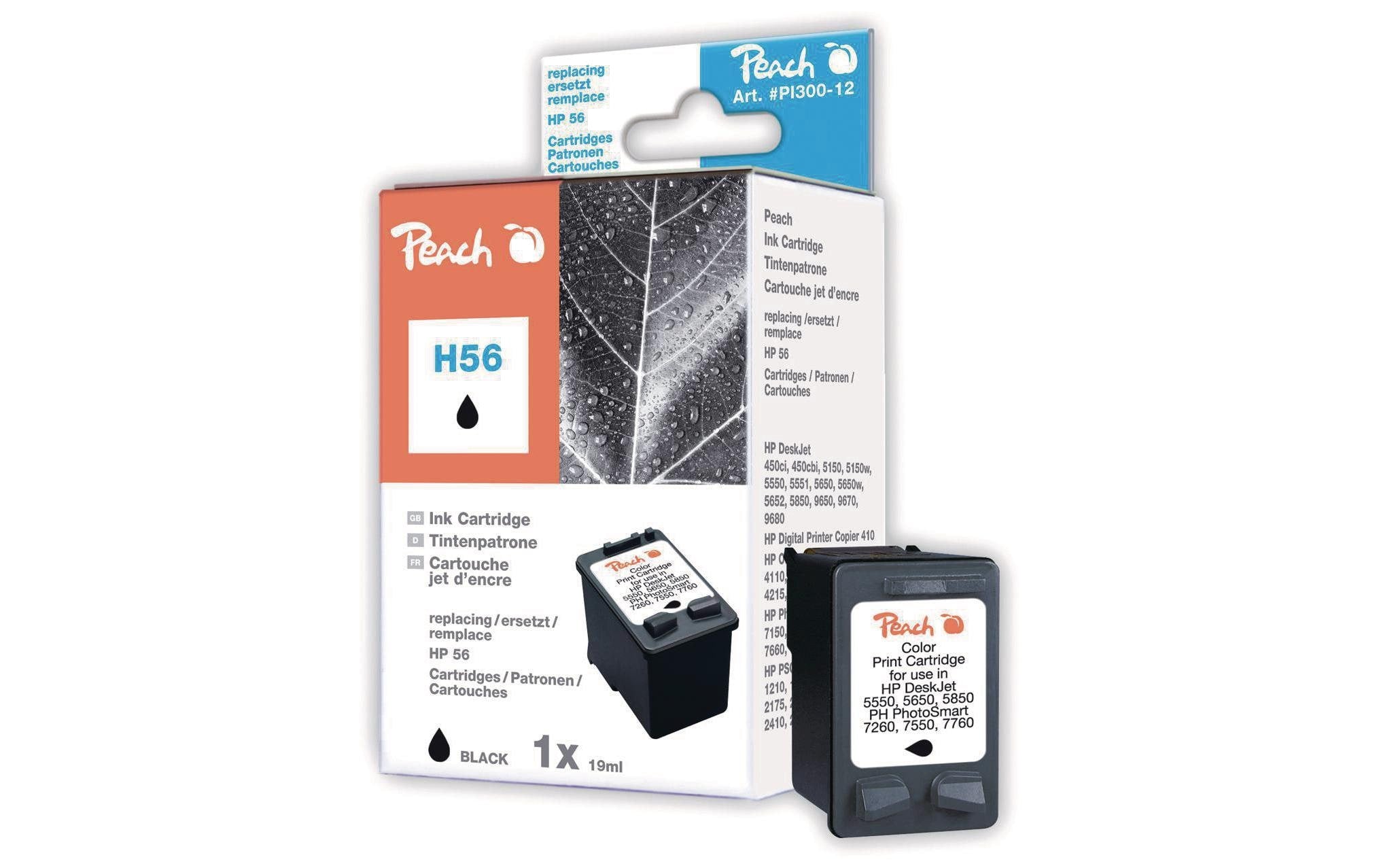 Peach Tinte HP Nr. 56 (C6656AE) Black