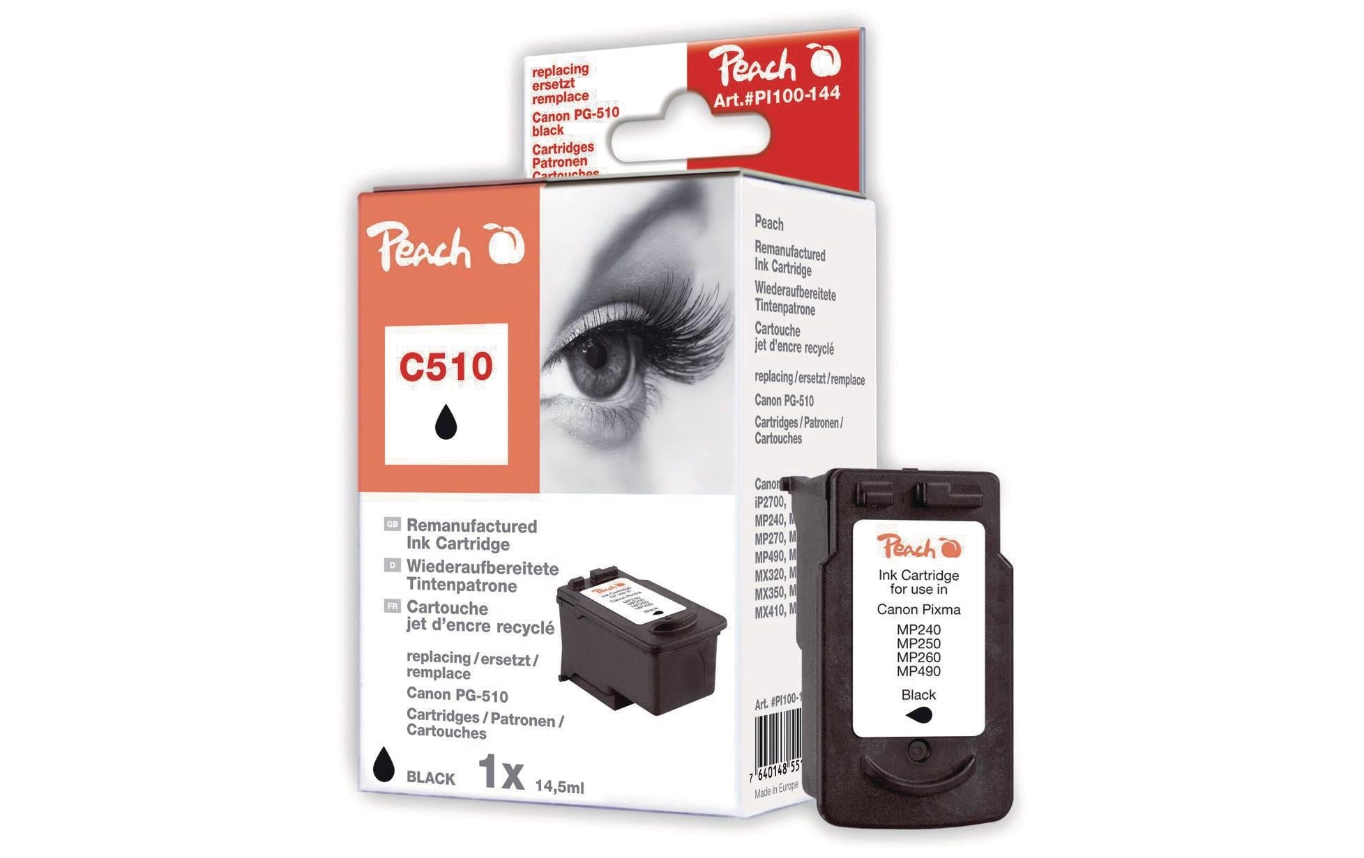 Peach Druckkopf Canon PG-510 Black