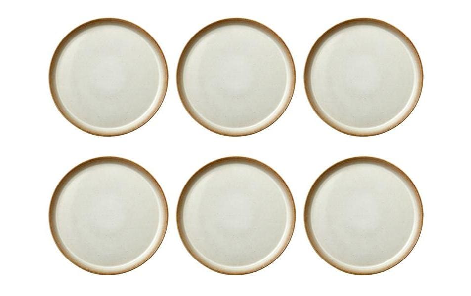 Bitz Speiseteller Ø 27 cm, 6 Stück, Beige/Crème