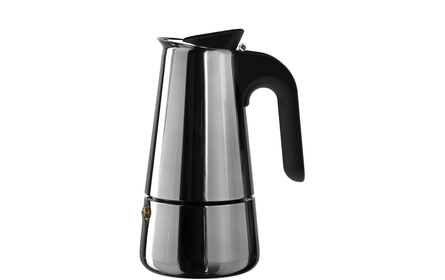 Leonardo Espressokocher Per me 0.3 l 6 Tassen, Grau