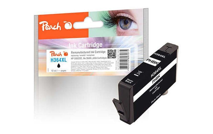 Peach Tinte HP Nr. 364XL (CB322EE) Photo Black