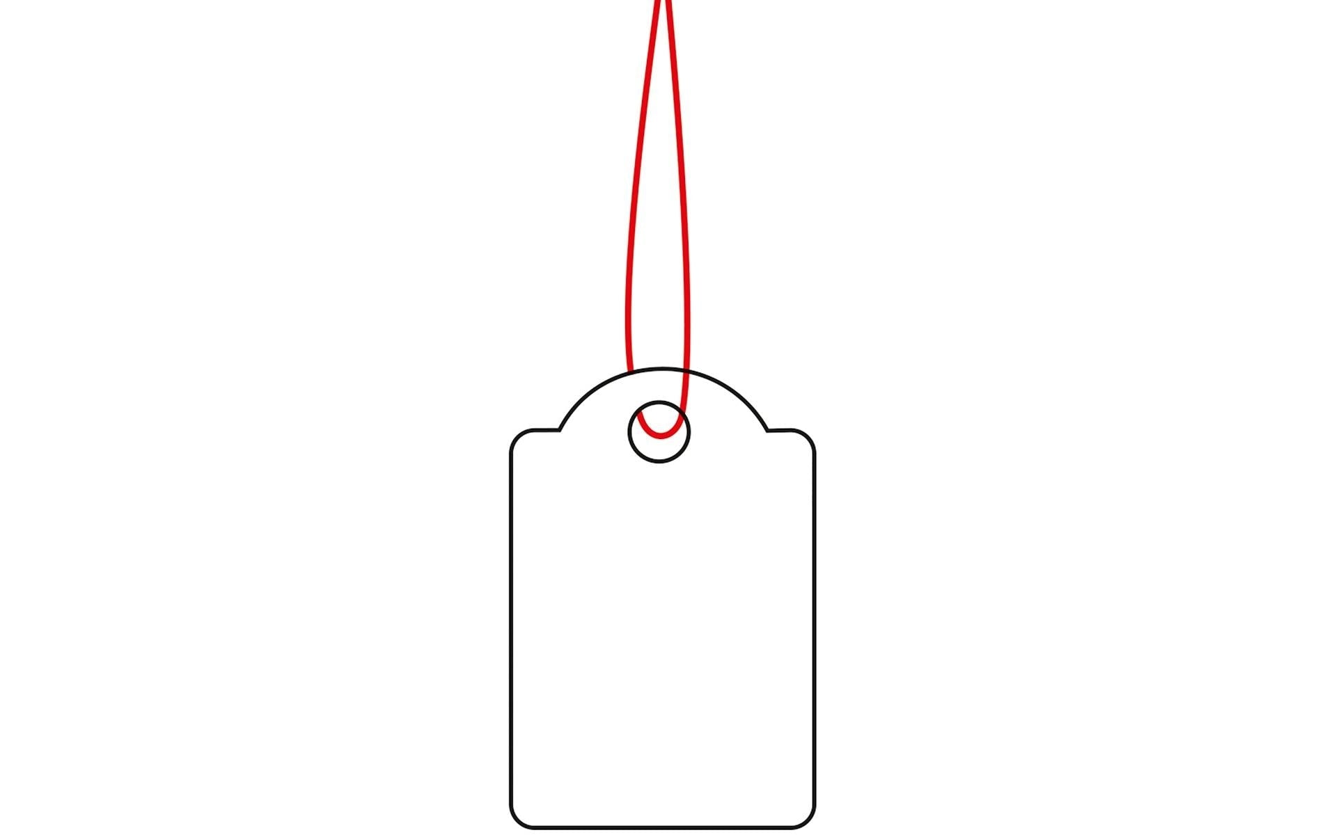 HERMA Preisanhänger 6902  15 x 24 mm, 1000 Stück