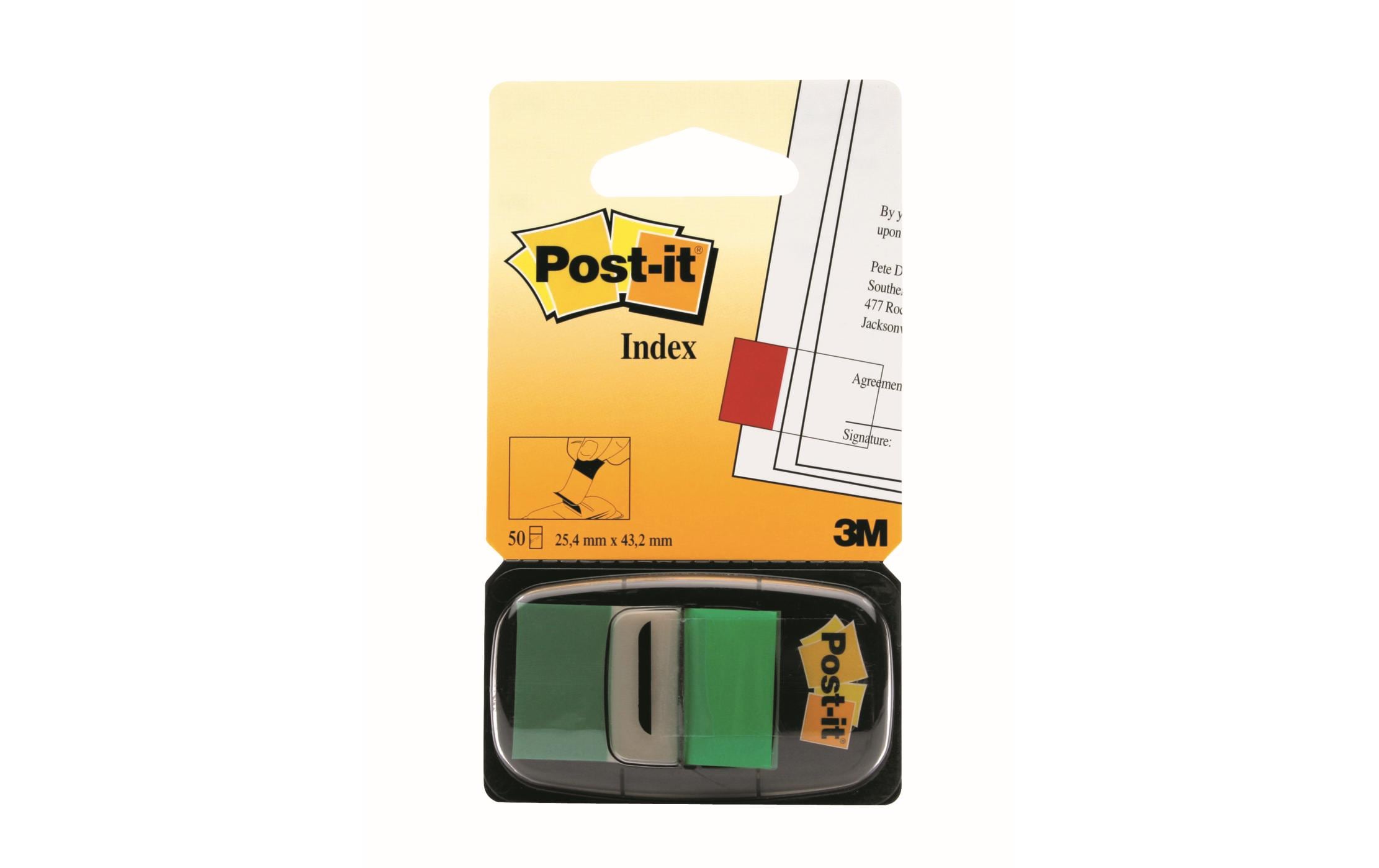Post-it Page Marker Post-it Index 50 Stück Grün