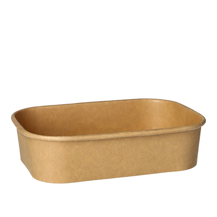 Verpackungsbecher Pappe 500ml Pack à 25 Stk, braun 17.3 x 12.3 x 4.1cm, BIO-besc