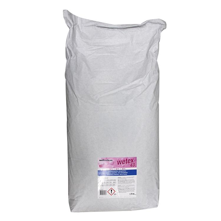 Wetex 43  25kg Sack à 25kg Vollwaschmittel mit aktivem