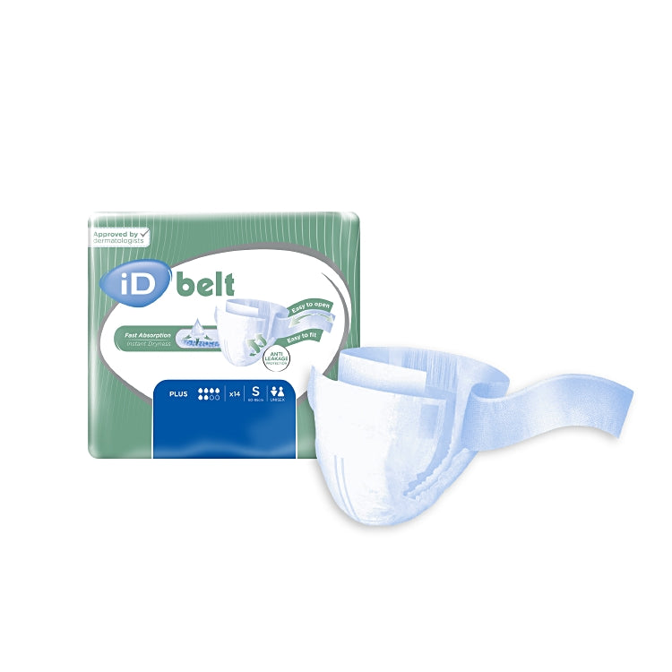 iD Belt Plus Small 14 Stk / Beutel, 1500 ml Umfang 60-95 cm
