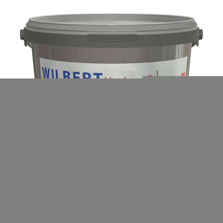 Spendereimer leer XL, grau mit Deckel zur Aufnahme von Wilbert Super 90 Rollen