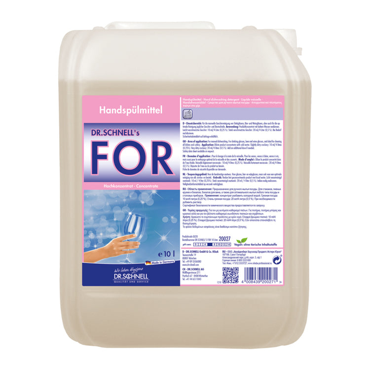 FOR Handgeschirrspülmittel 10L Kanister à 10L