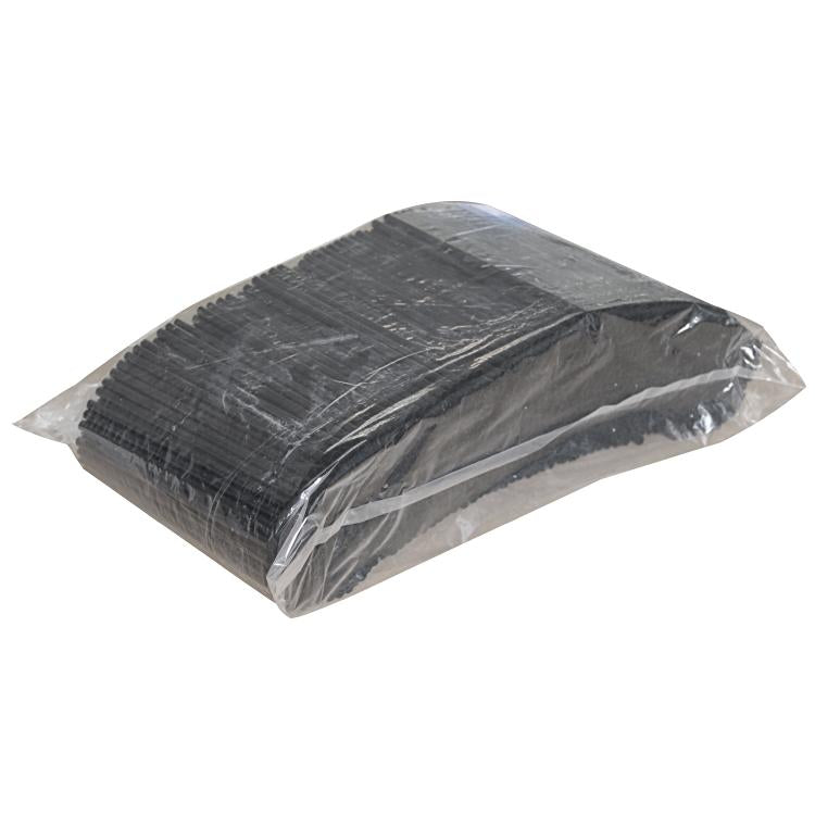 Trinkhalme 21cm, schwarz Durchmesser: 8mm 1000 Stk per Pack, Plastik
